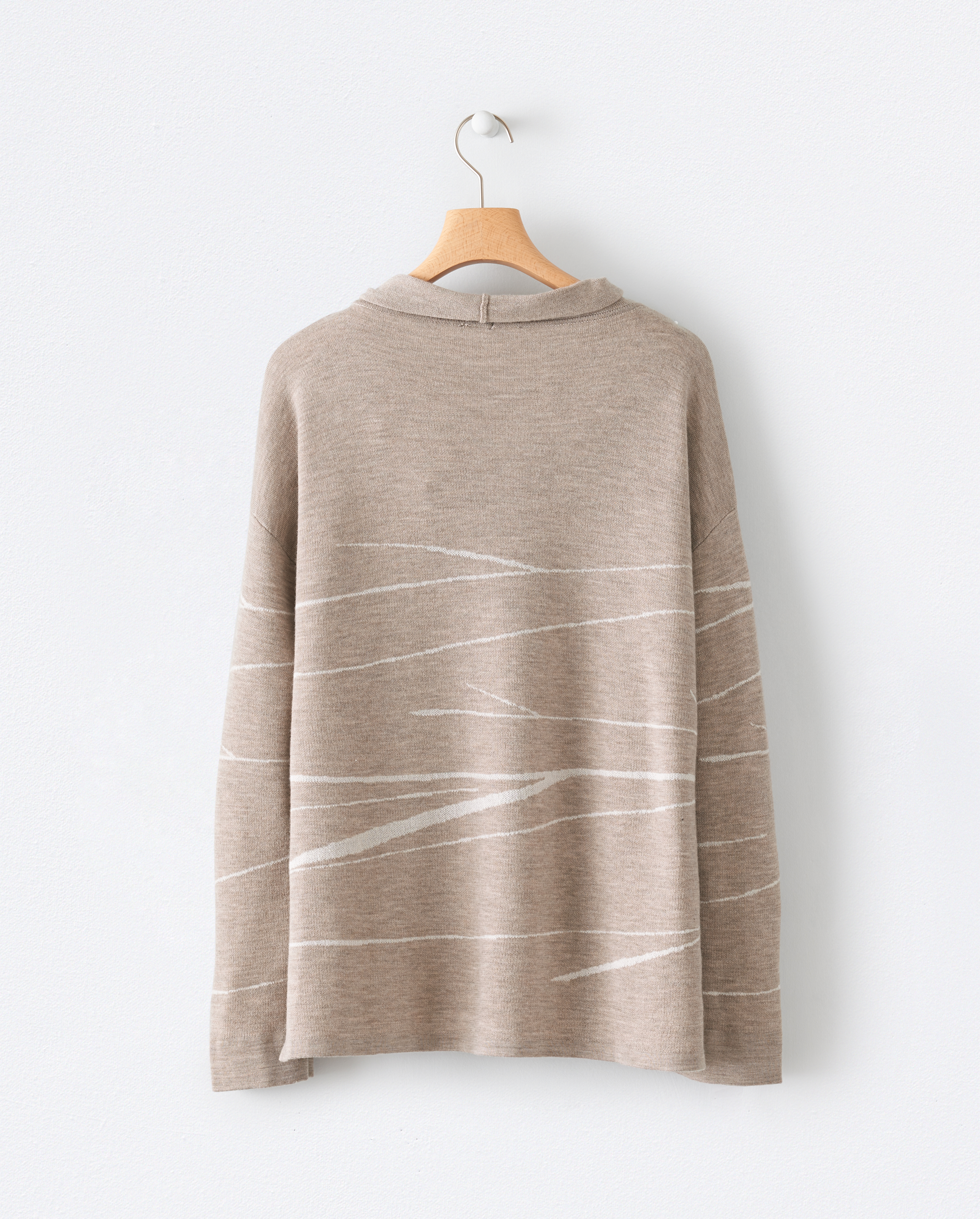 cream merino wool sweater
