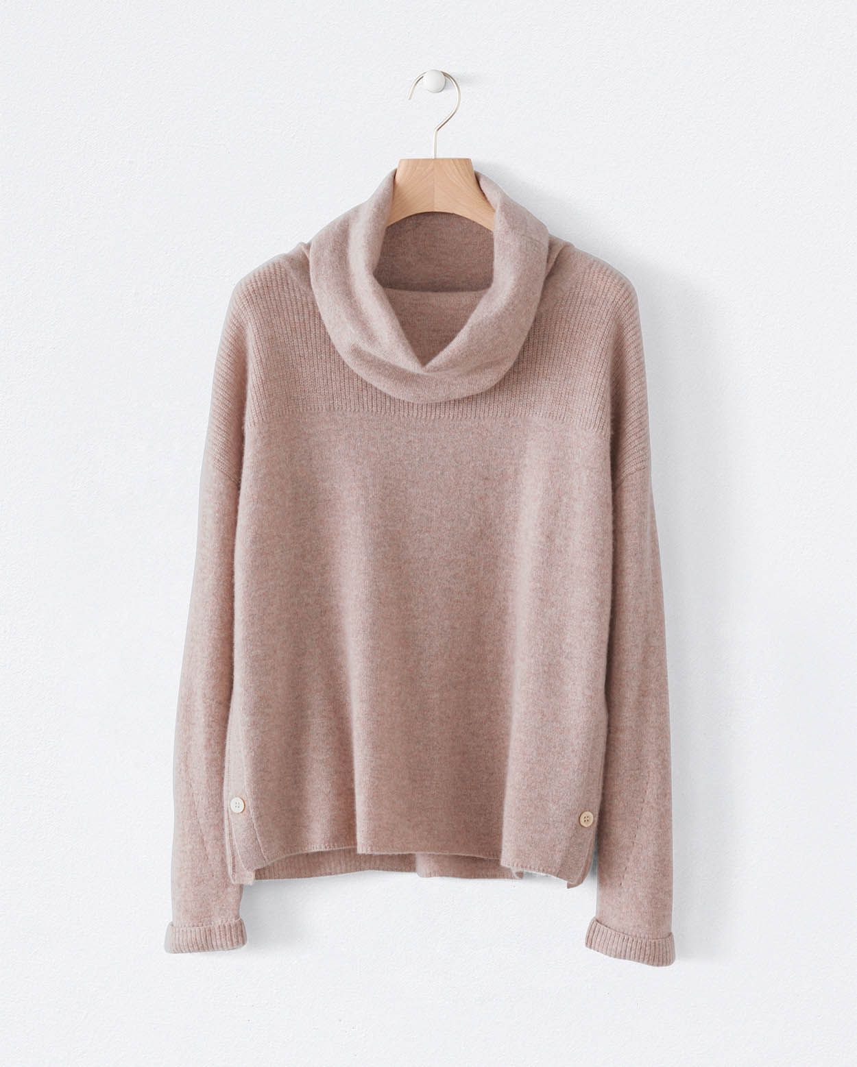 Poetry - Pure cashmere cowl-neck sweater