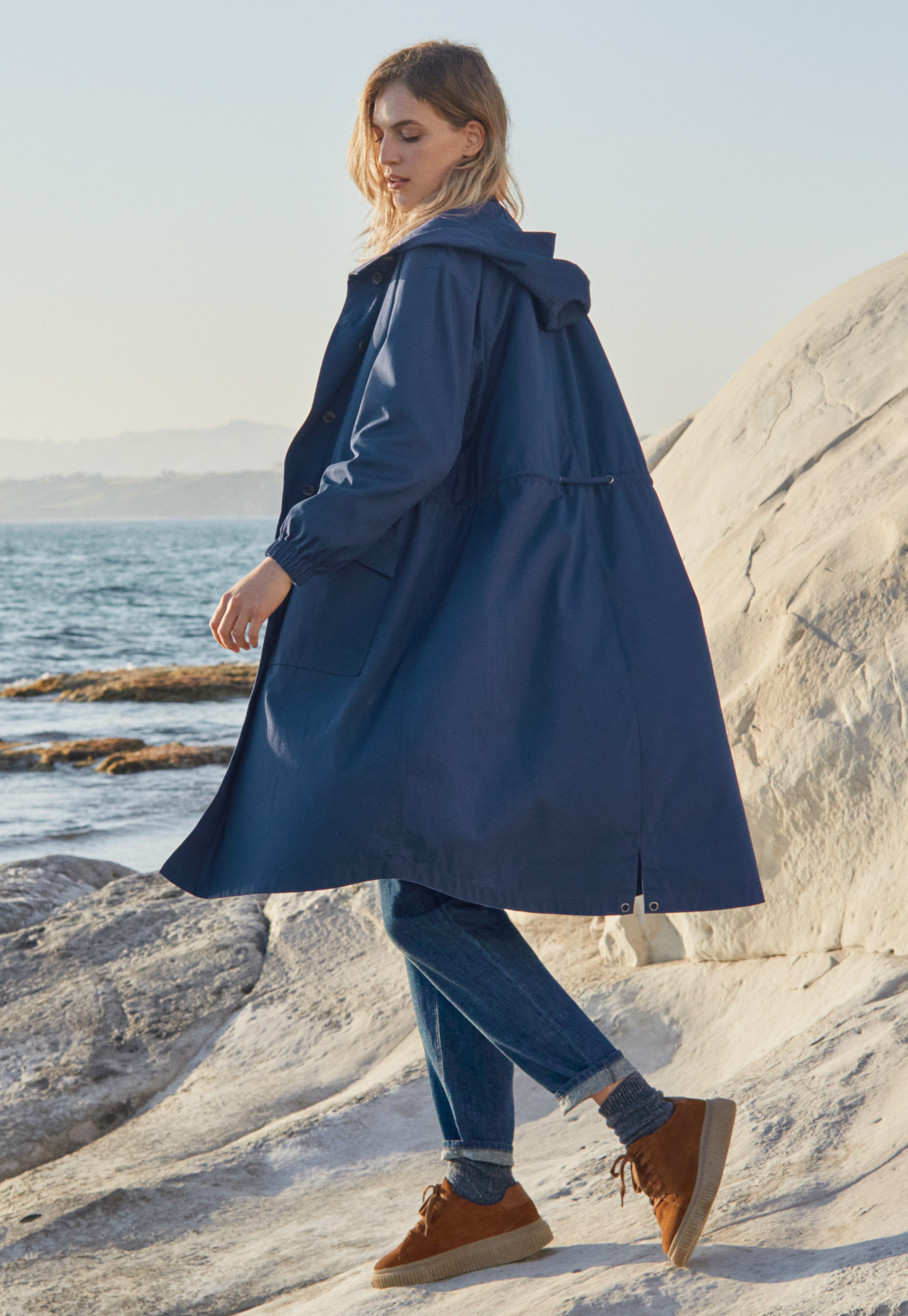 coated raincoat