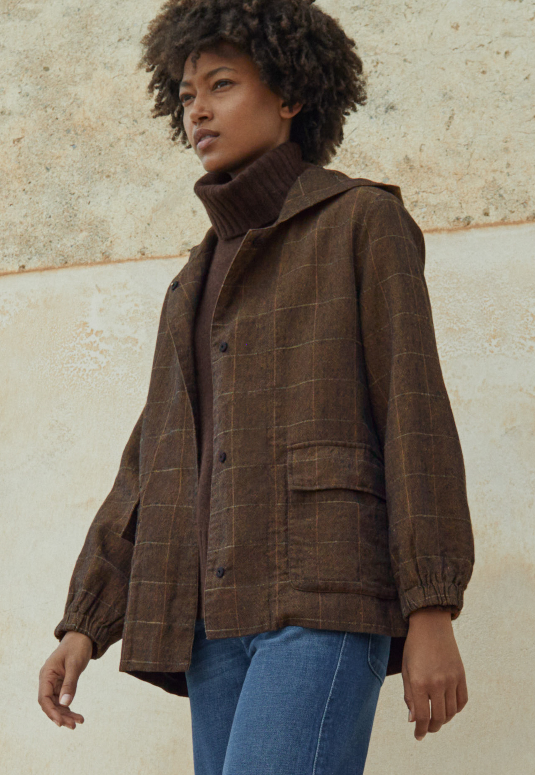 Poetry linen jacket top