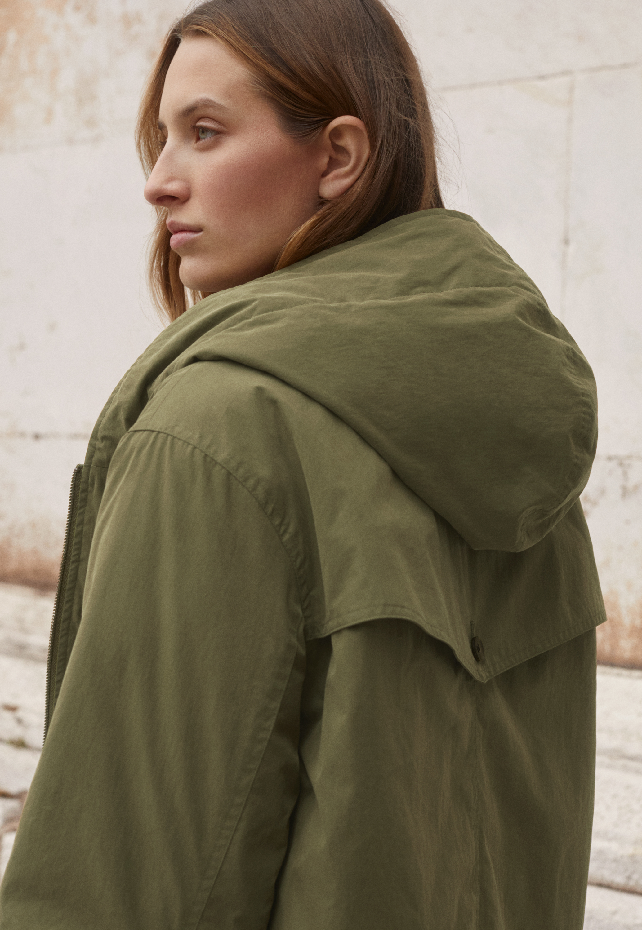 Cotton hood jacket cheap
