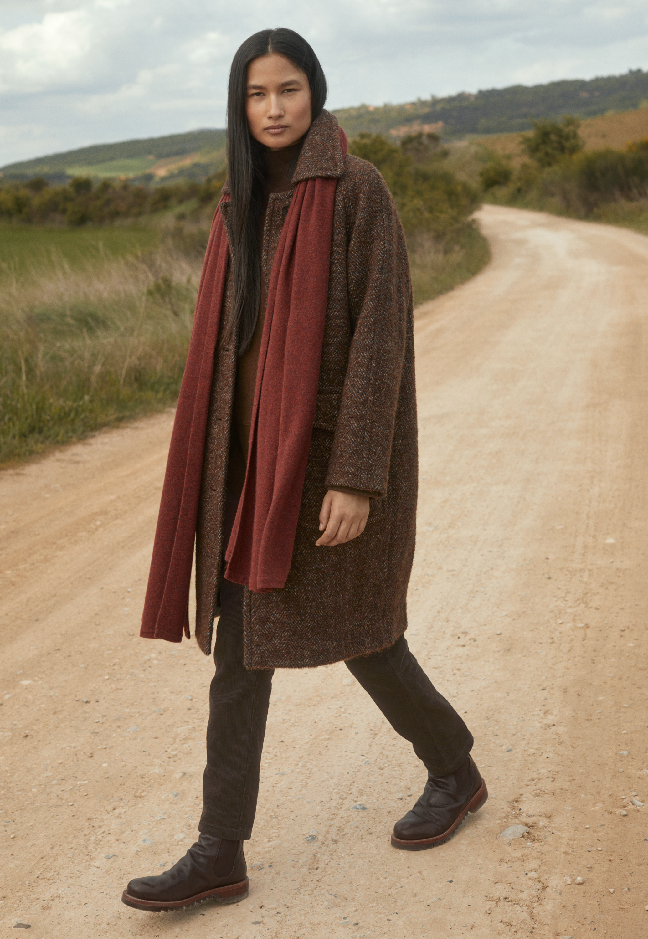 Poetry Raglan sleeve coat