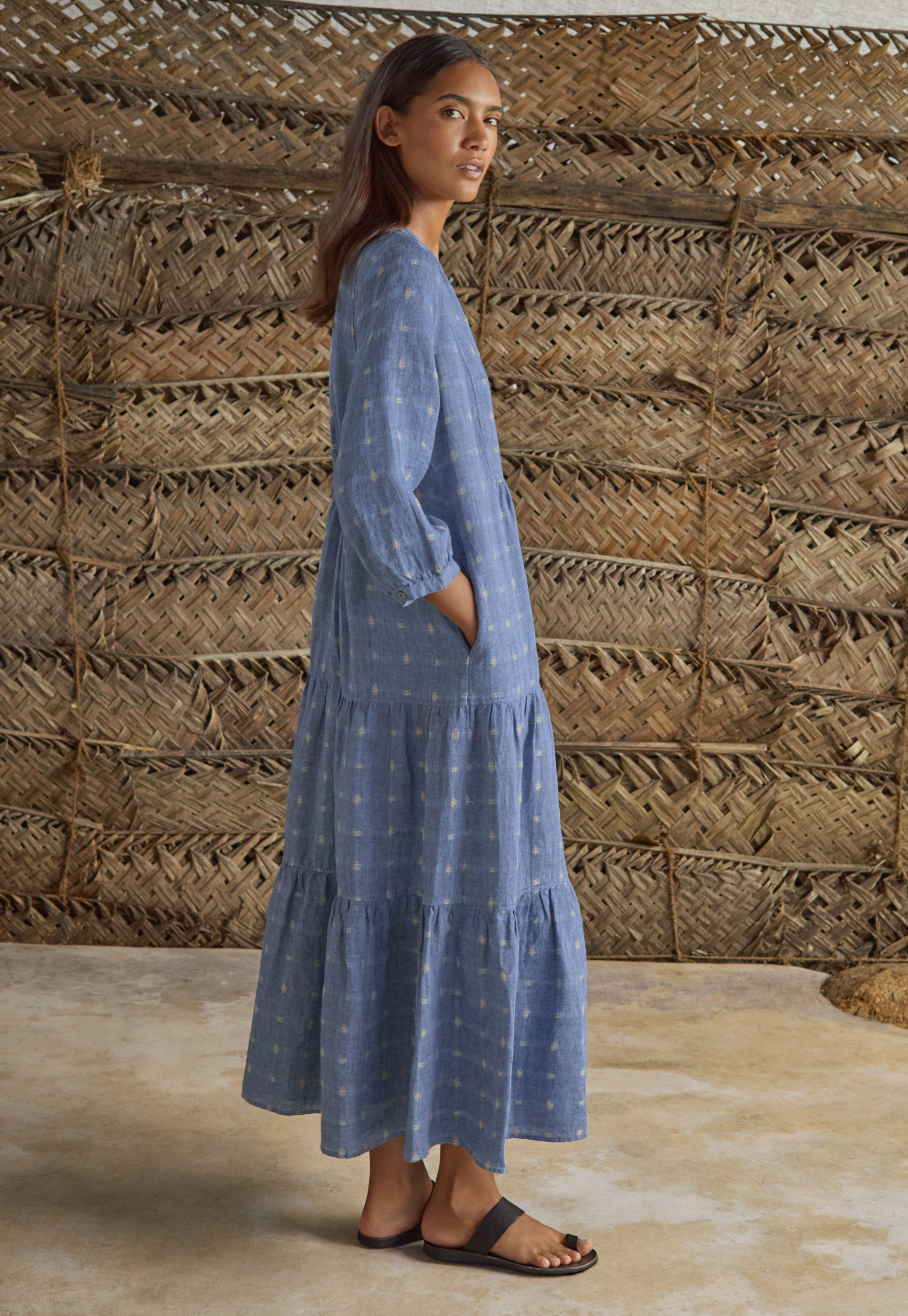 white cotton milkmaid dress Ivory Style:cathedral Devotional Dress this regular fit dress Winter Latest Pakistani Casual