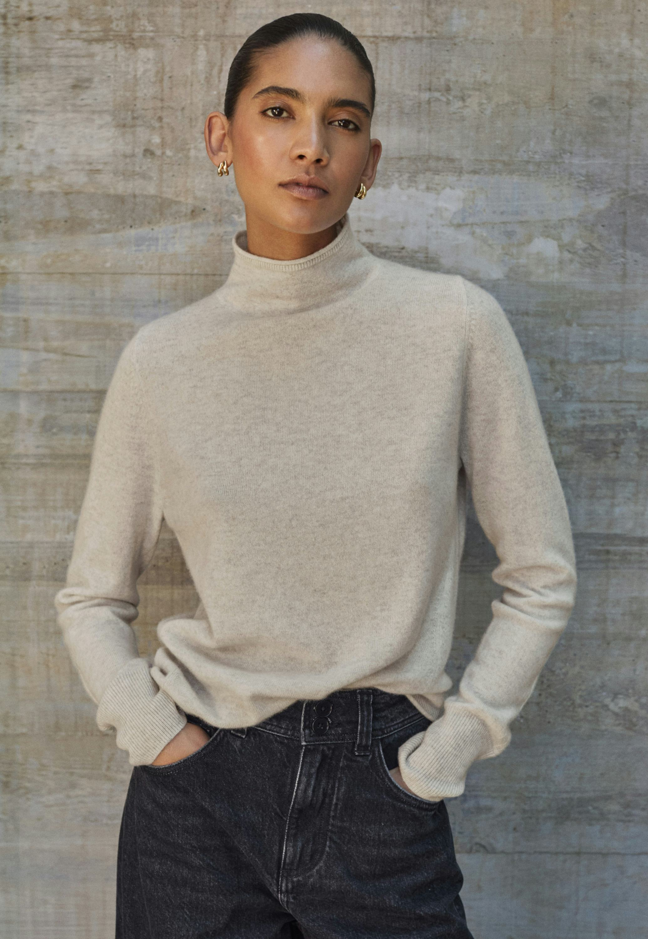 Poetry Cashmere high-neck sweater