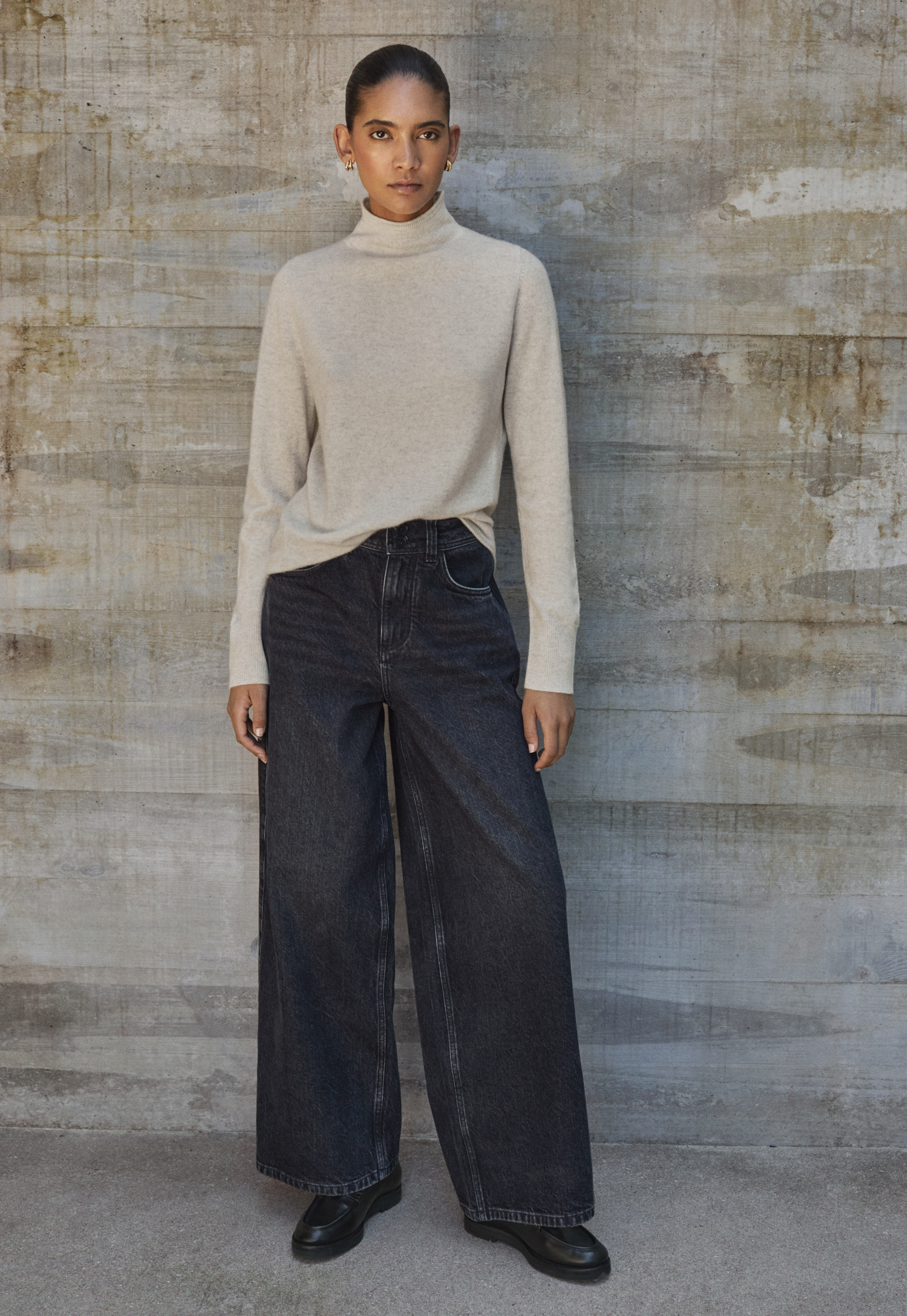 Hohem Kragen Kragenformen Damen Pullover Vero Moda Strickpullover