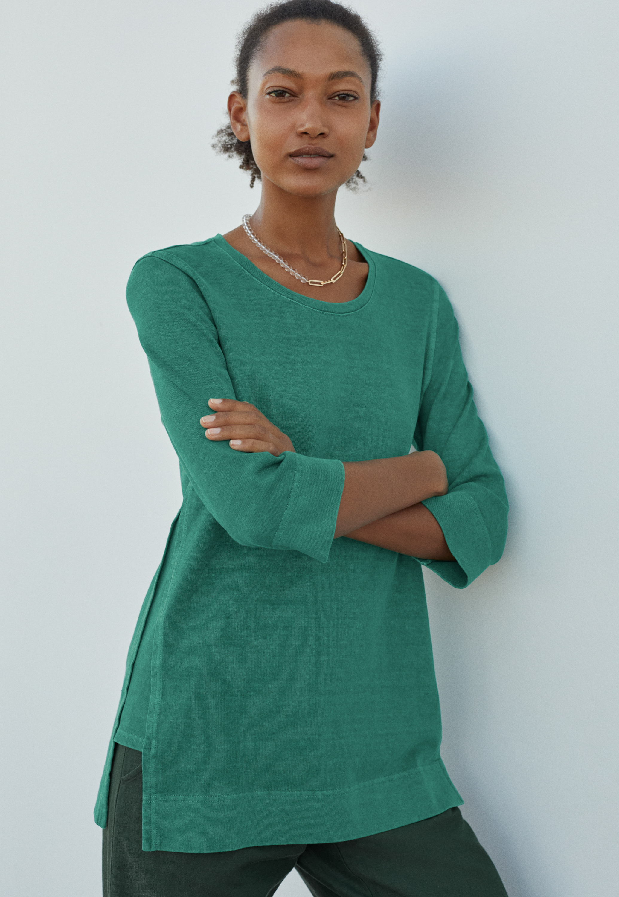 Poetry - Hemp & organic cotton jersey tunic Poetry - Hemp & organic cotton jersey tunic
