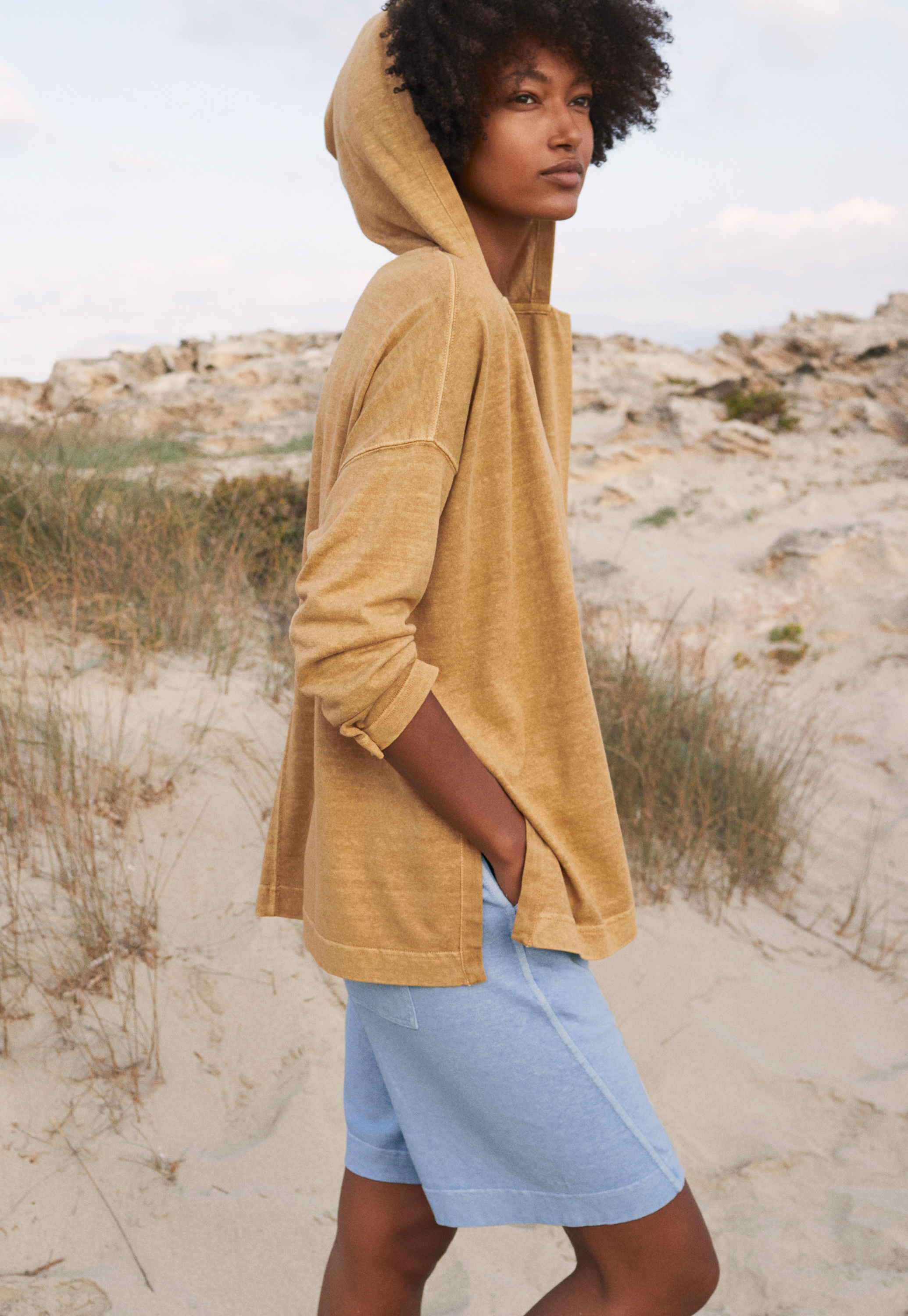 Hemp \u0026 organic cotton jersey cardigan