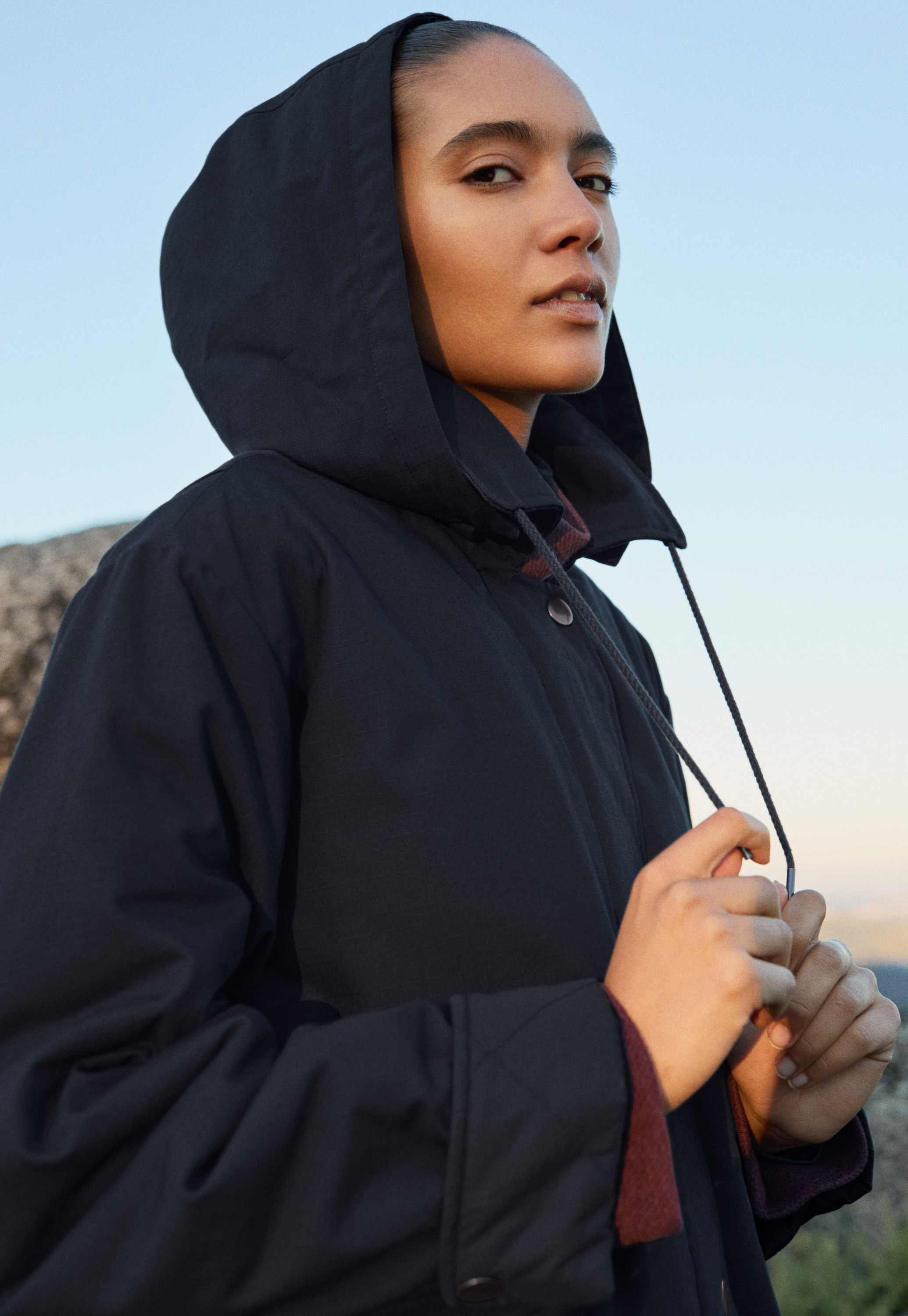 POETRY - Rip-stop cotton coated jacket