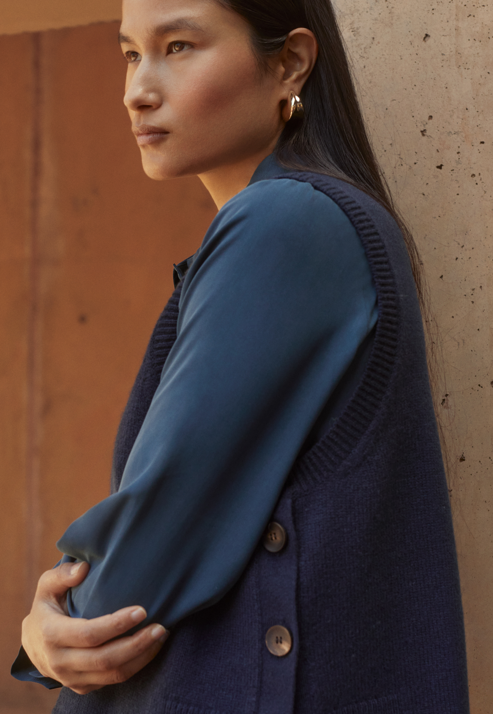 Poetry Lambswool sleeveless sweater