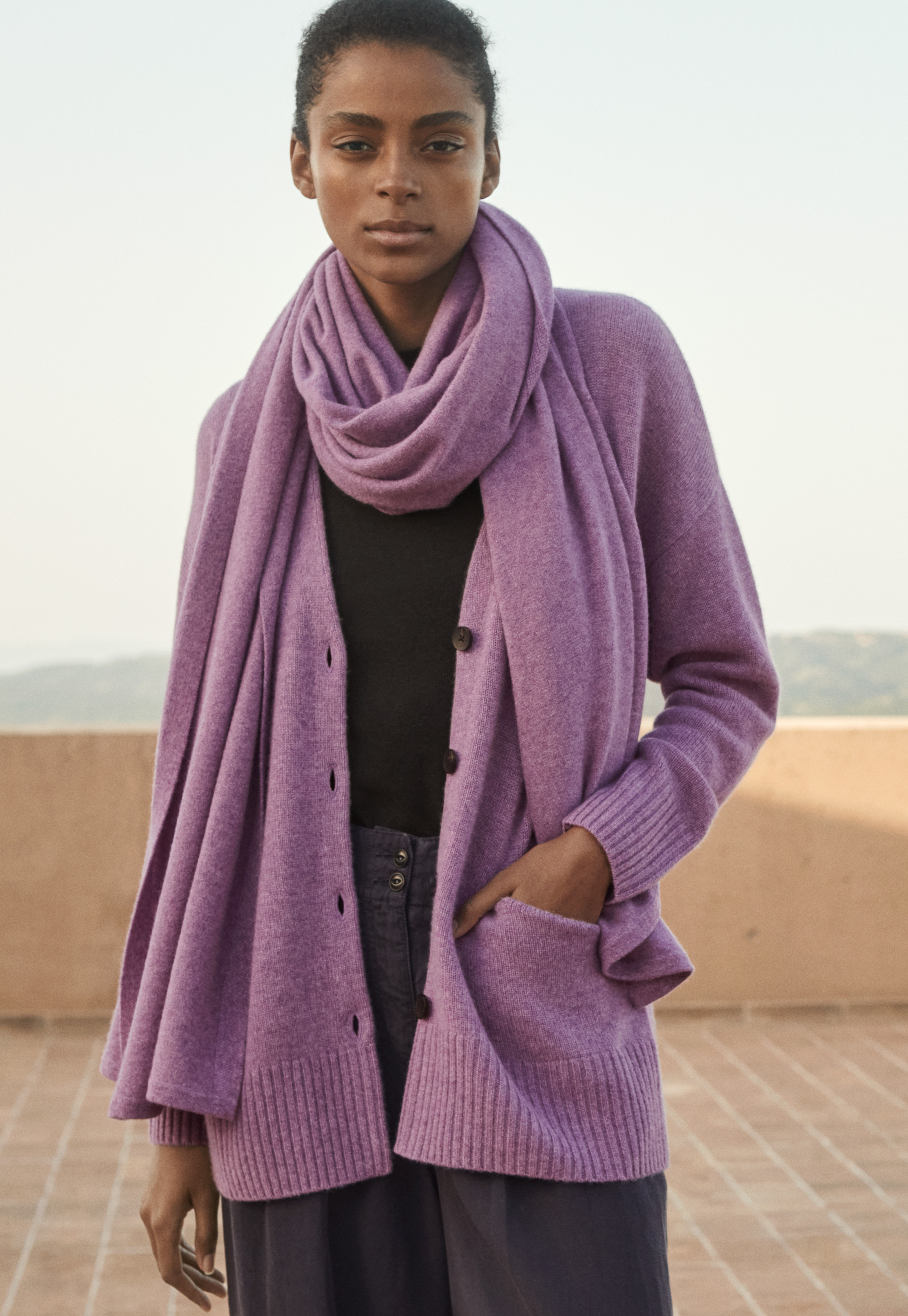 Poetry Cashmere Wrap Scarf