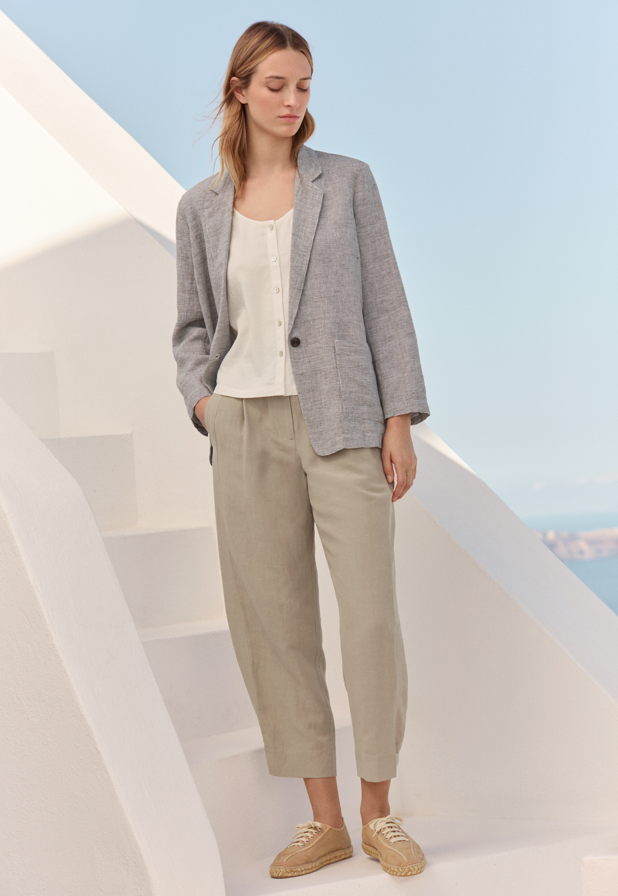 WASHED DRY COTTON LINEN（シャツ/ブラウス）｜MHL