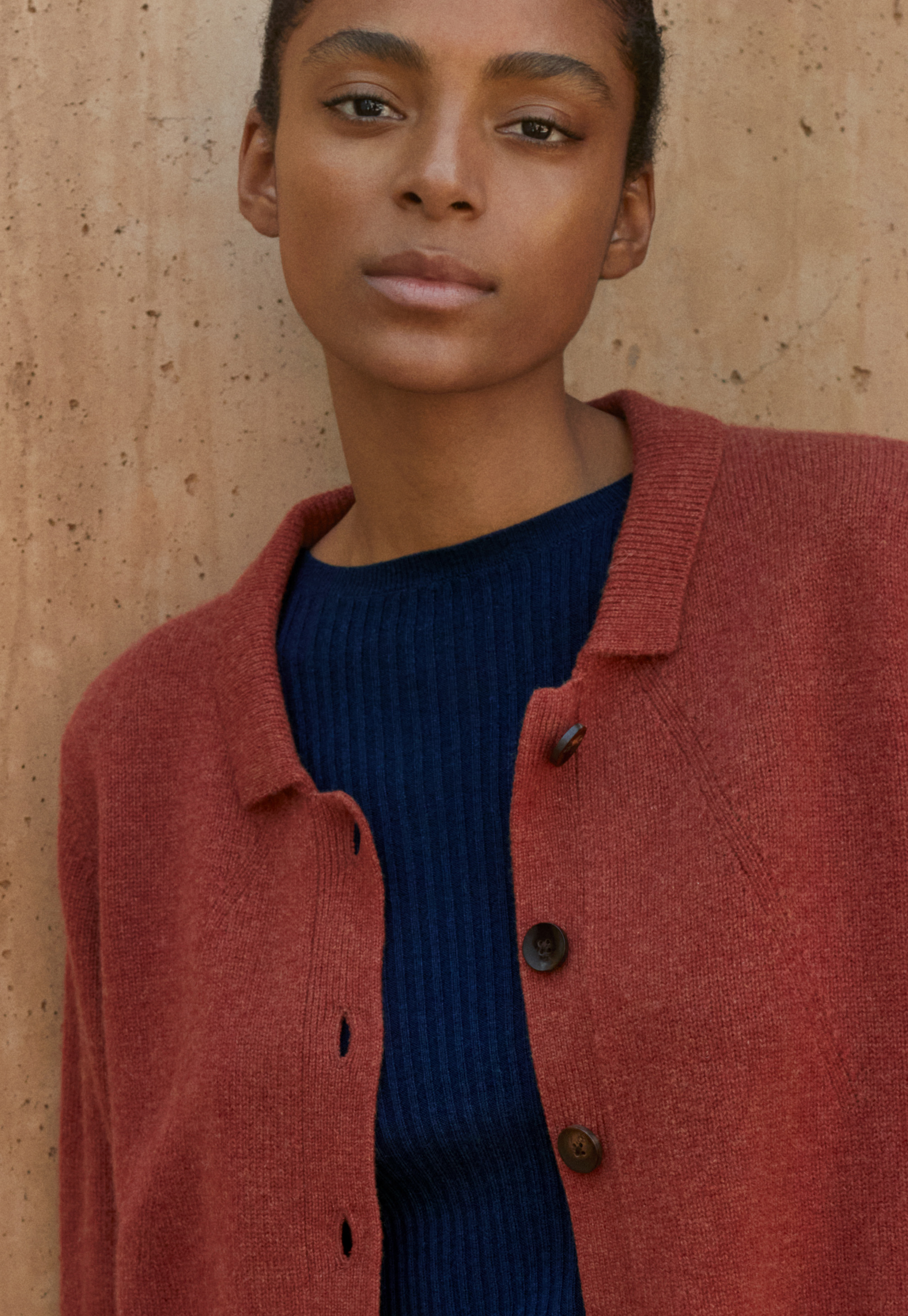 Poetry Silk cashmere rib sweater