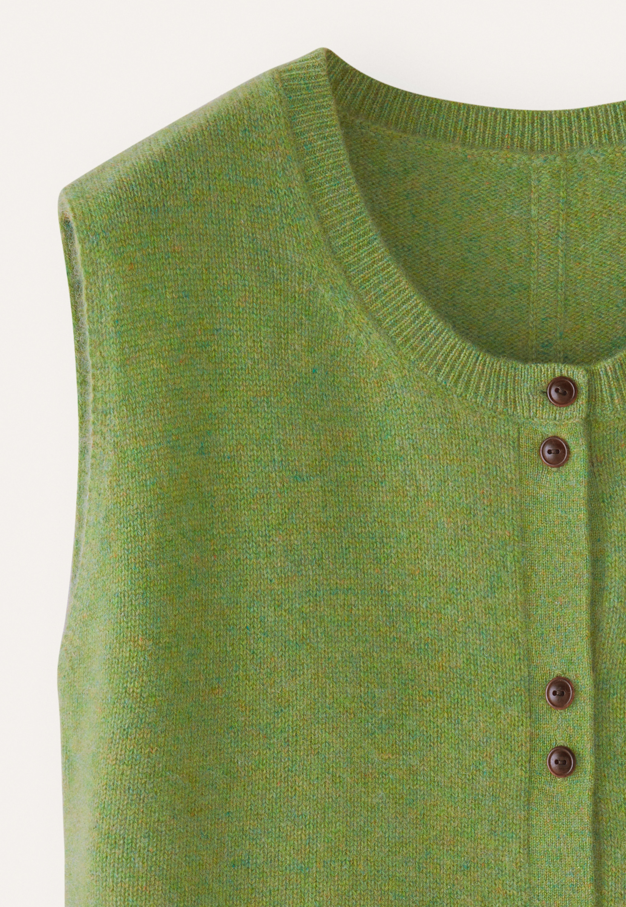 Poetry - Cashmere sleeveless sweater Poetry - Cashmere sleeveless sweater