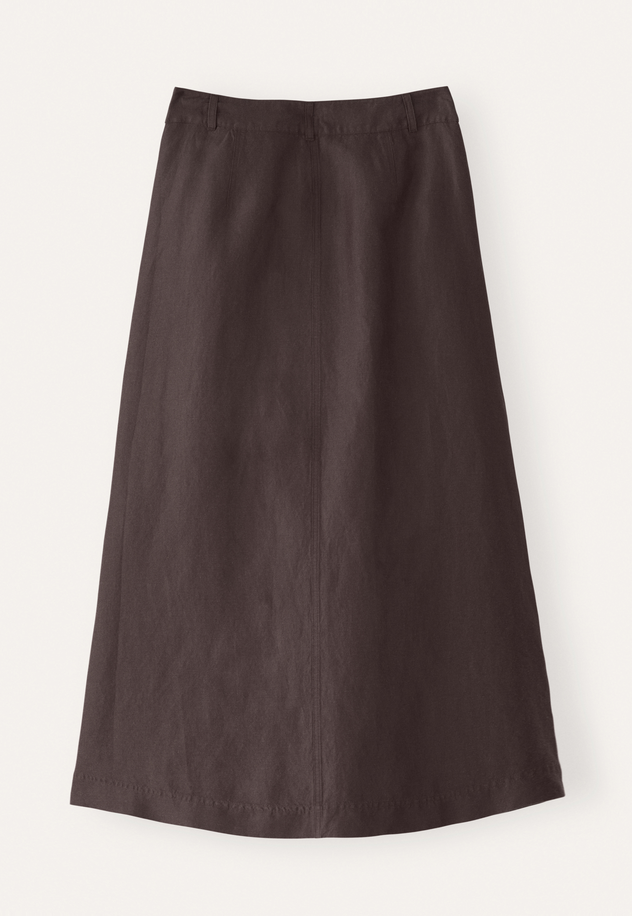 Poetry - Silk & linen A-line skirt