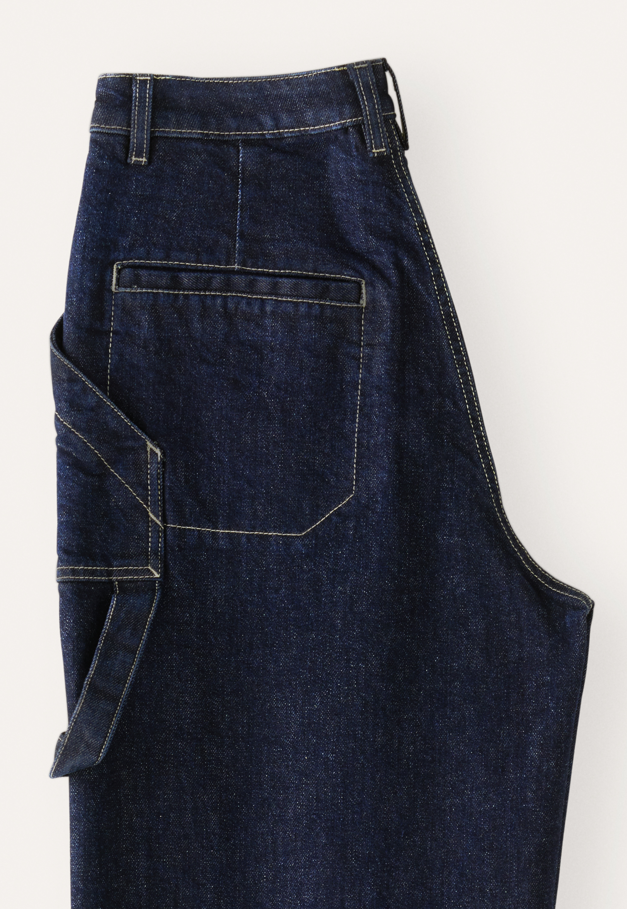 【DEARMINE】Carpenter Contrast Wide Denim DEARMINE】Carpenter Contrast Wide Denim (DEARMINE/デニム