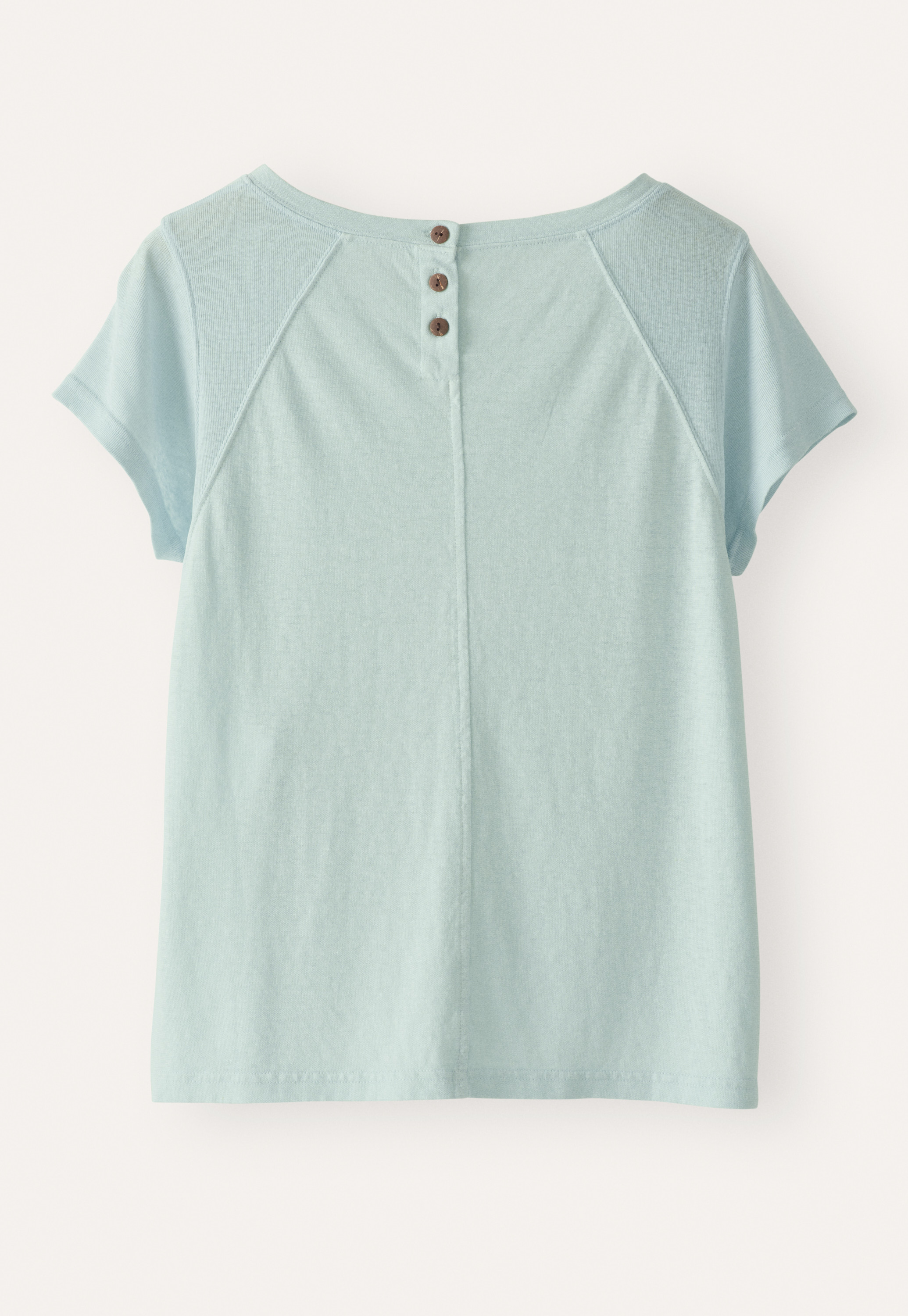 POETRY - Hemp & cotton raglan-sleeve top