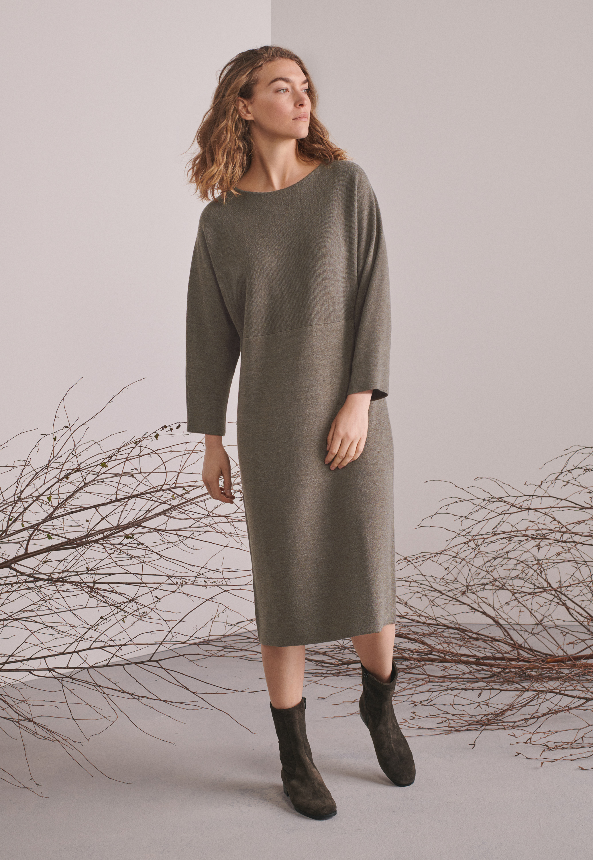 merino knit dress