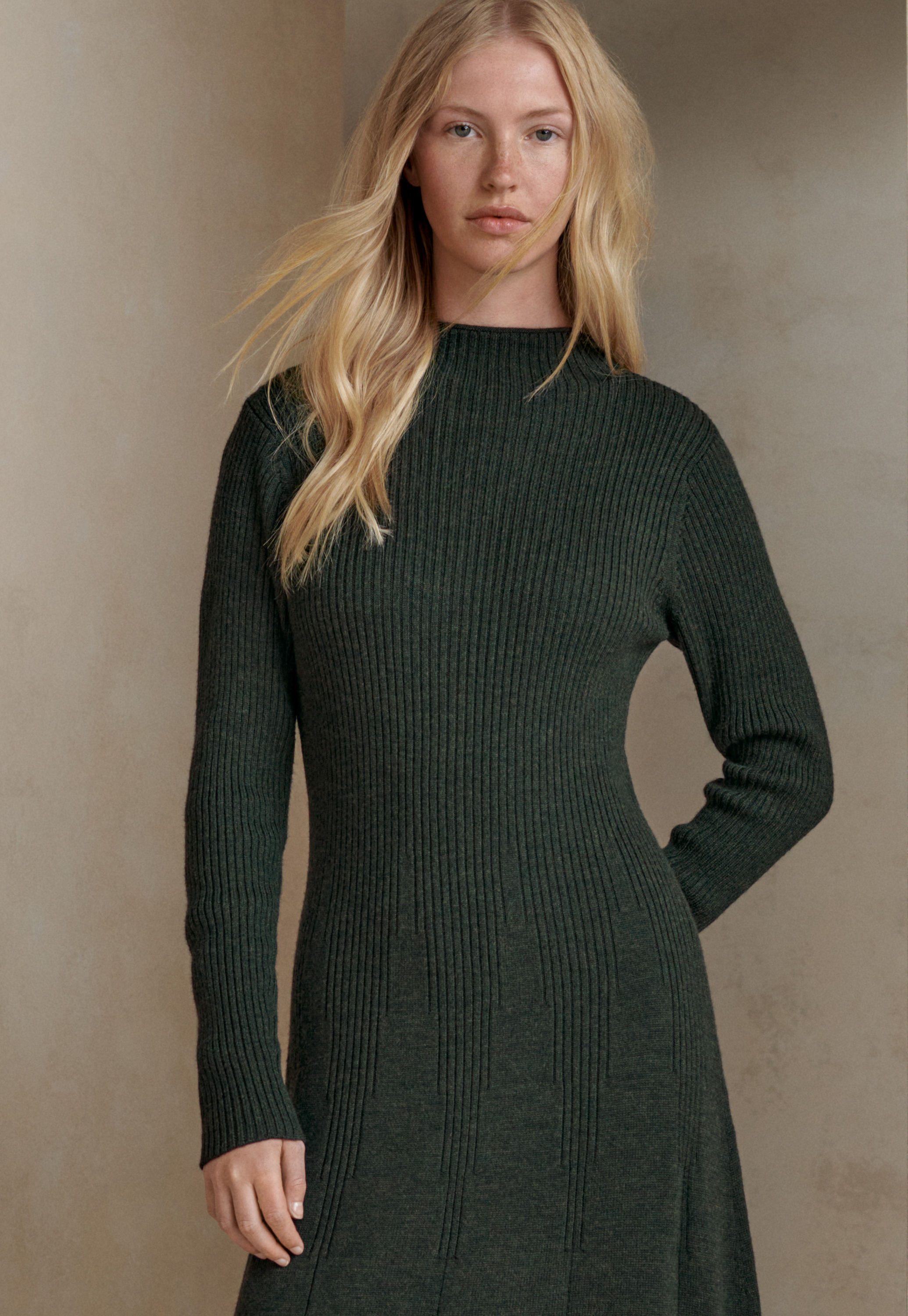 Merino wool jumper dress shop