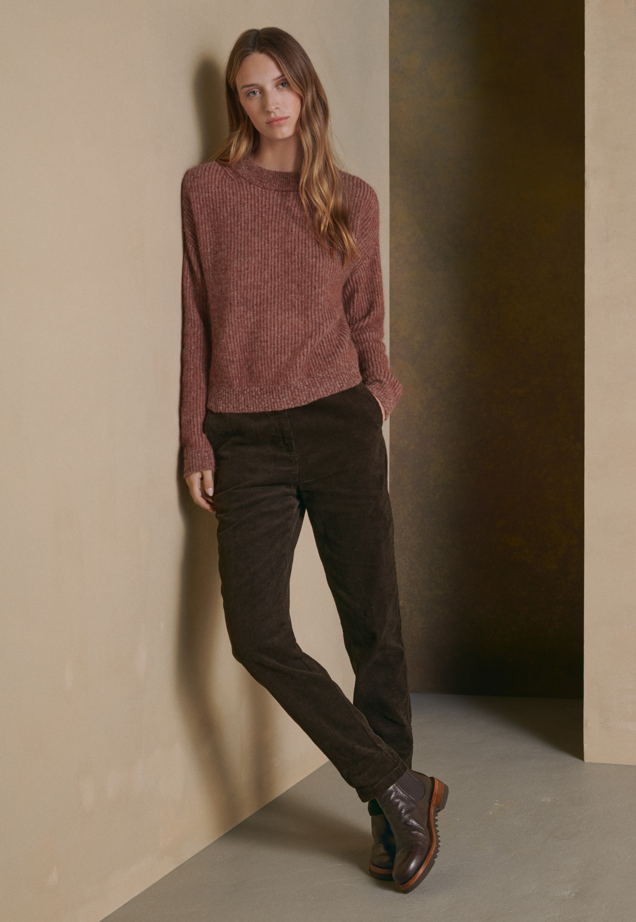 パンツ NEAT 46 tapered cotton kersey NEAT Cotton Karsey Tapered Pants 2019AW（NEAT｜Cotton Kersey