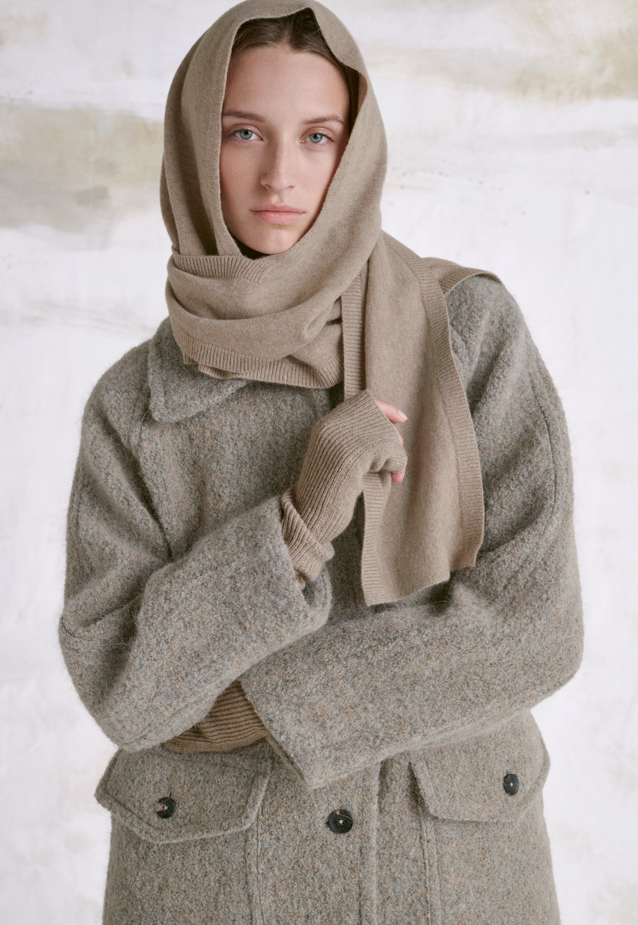Raglan wool coat best sale