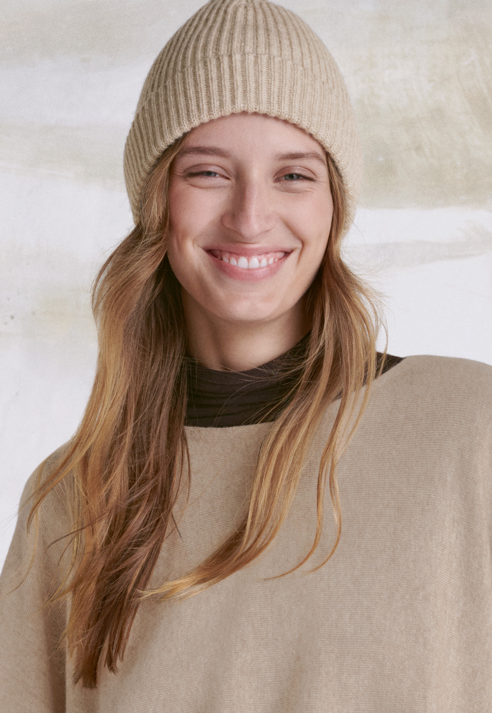 Ribbed Cashmere Knit Beanie Other Stories Cashmere Hat Poetry
