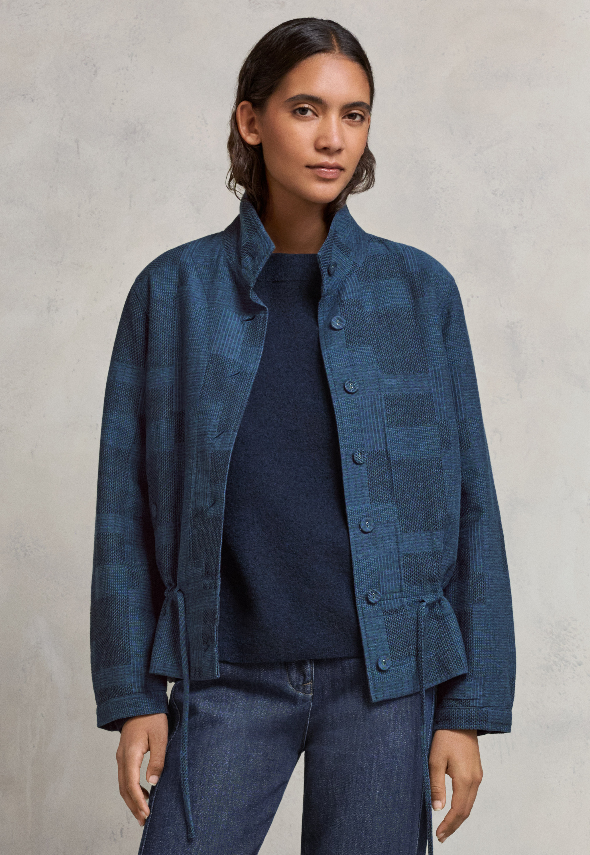 ［argue］LINEN ESSENTIAL RHYTHM JACKET ARGUE LINEN ESSENTIAL RHYTHM JACKET