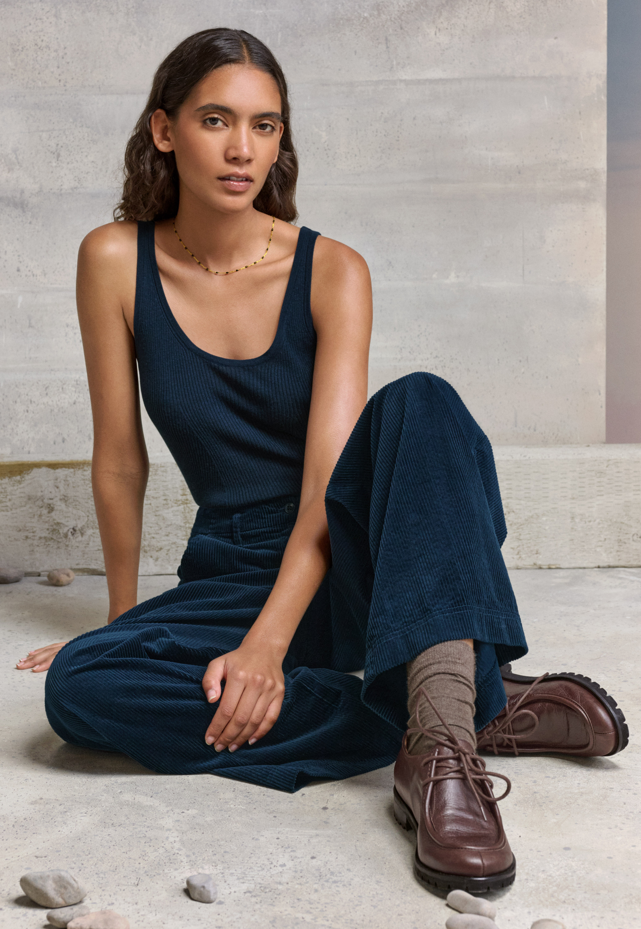 Poetry - Silk cashmere knitted vest