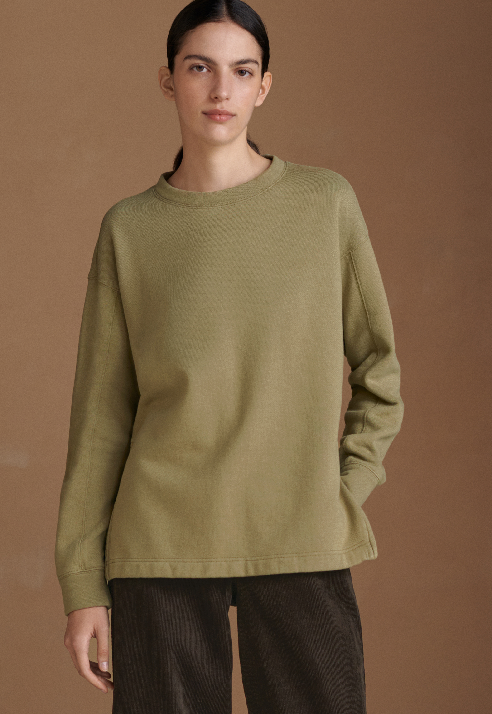 Poetry Hemp cotton sweatshirt