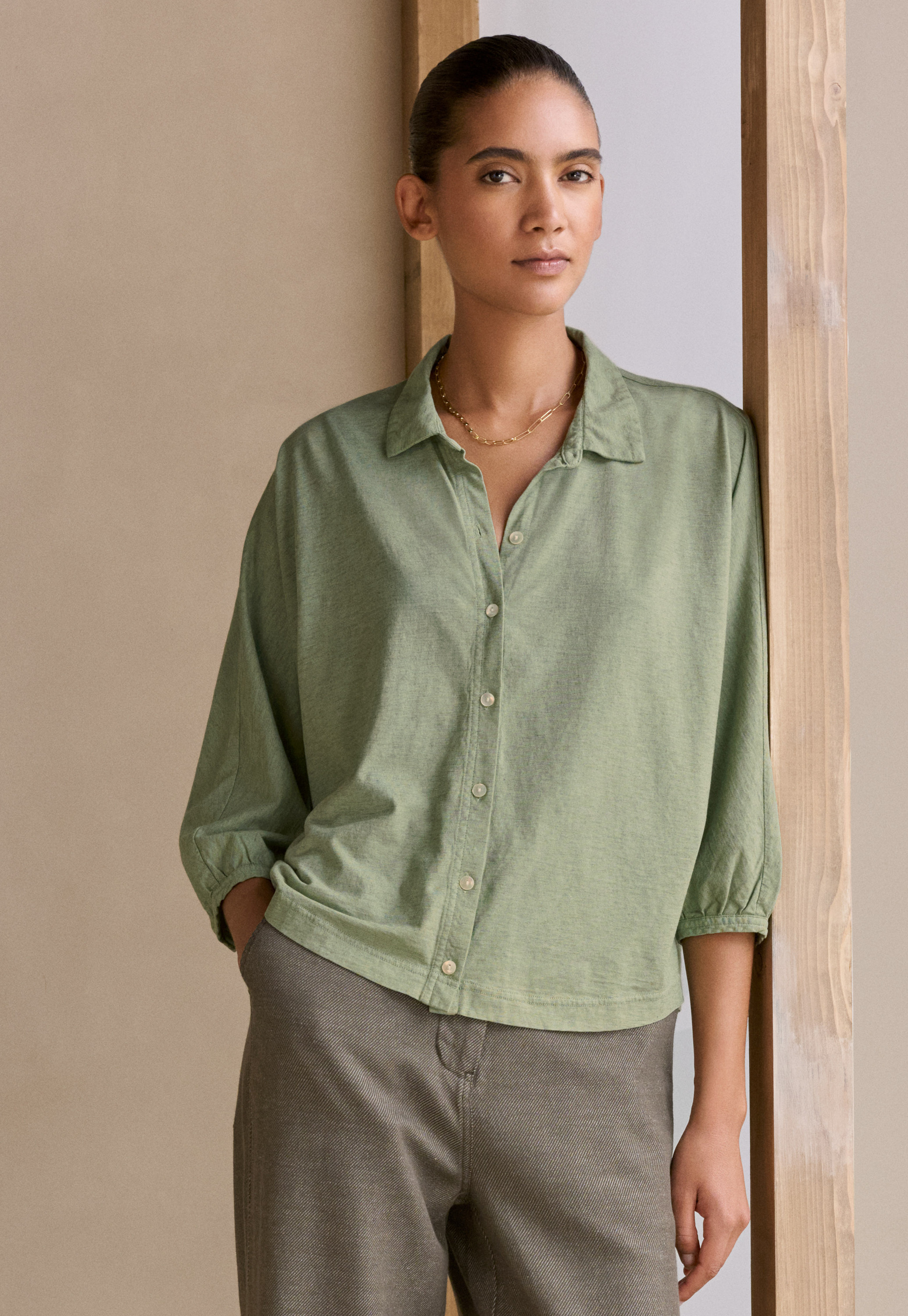 Hemp & Organic Cotton Jersey - Poetry