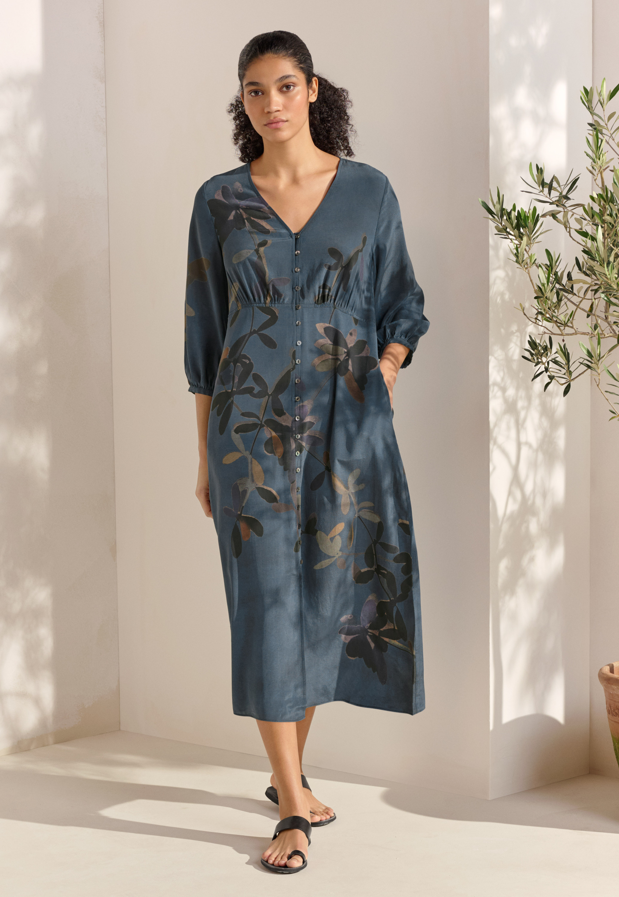button satin dress White Satin Maxi Dress - Button-Front Dress - Slip Maxi Dress