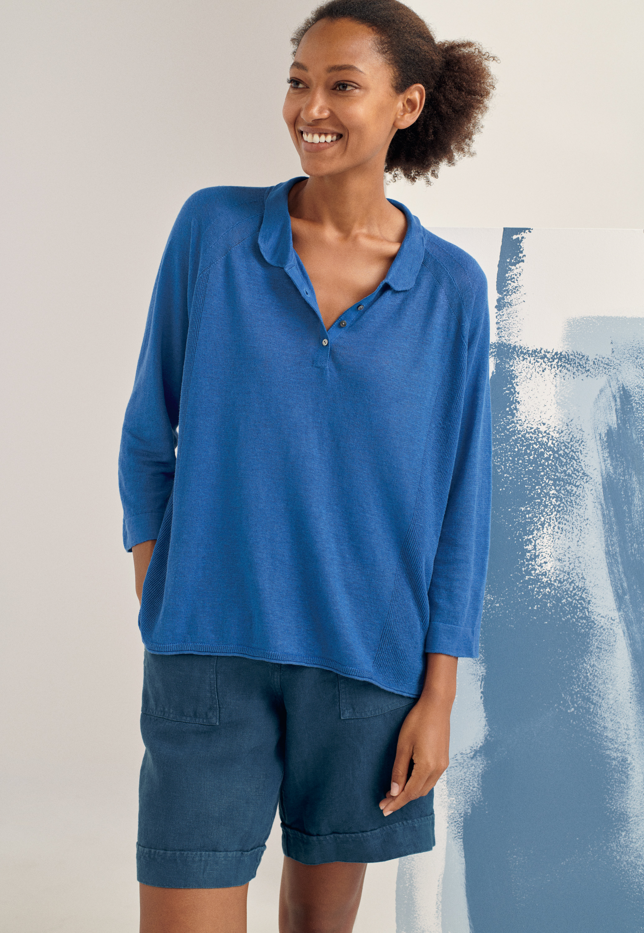 Poetry - Heavy linen shorts