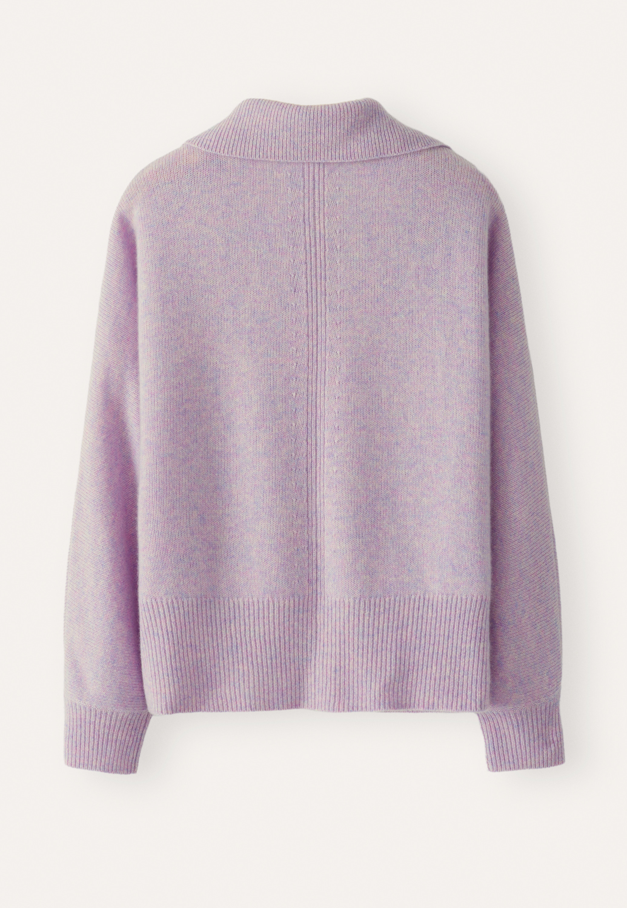 POETRY - Cashmere funnel-neck cardigan