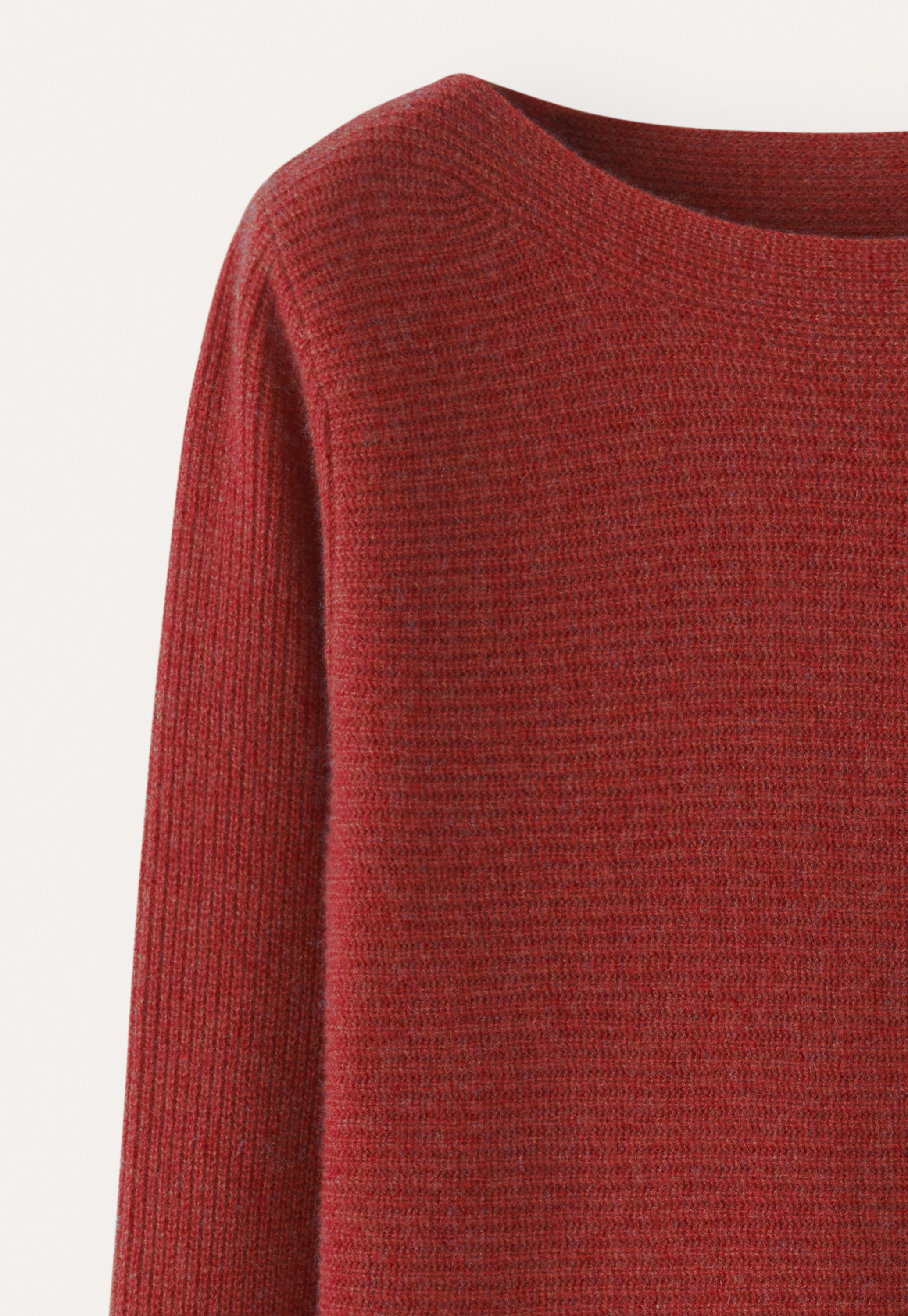 EUC $298 M Magaschoni Small Boat Neck hotsell Dark Red Rayon Cashmere Blend Sweater