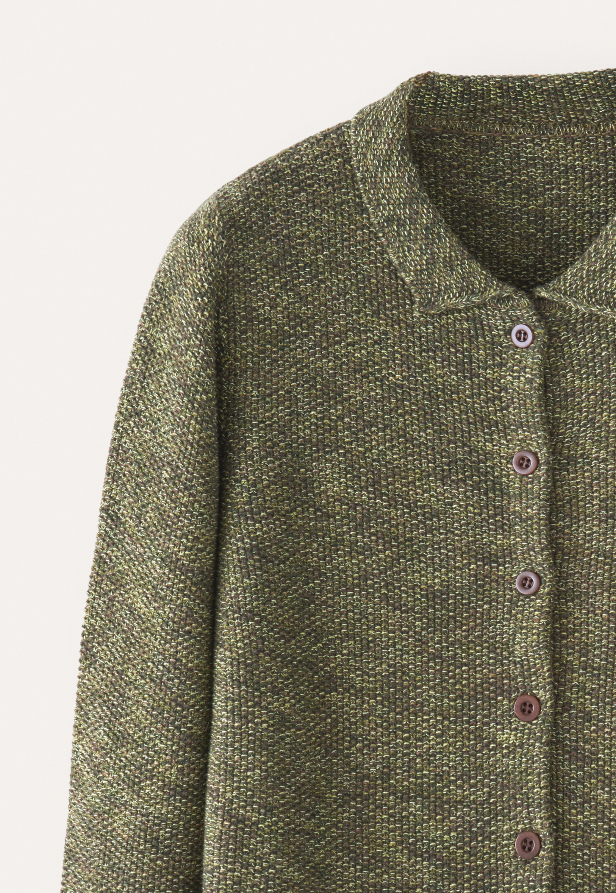 トップス Cotton Knit Cardigan 2 Moss Green Cotton Knit Cardigan 2 Moss Green
