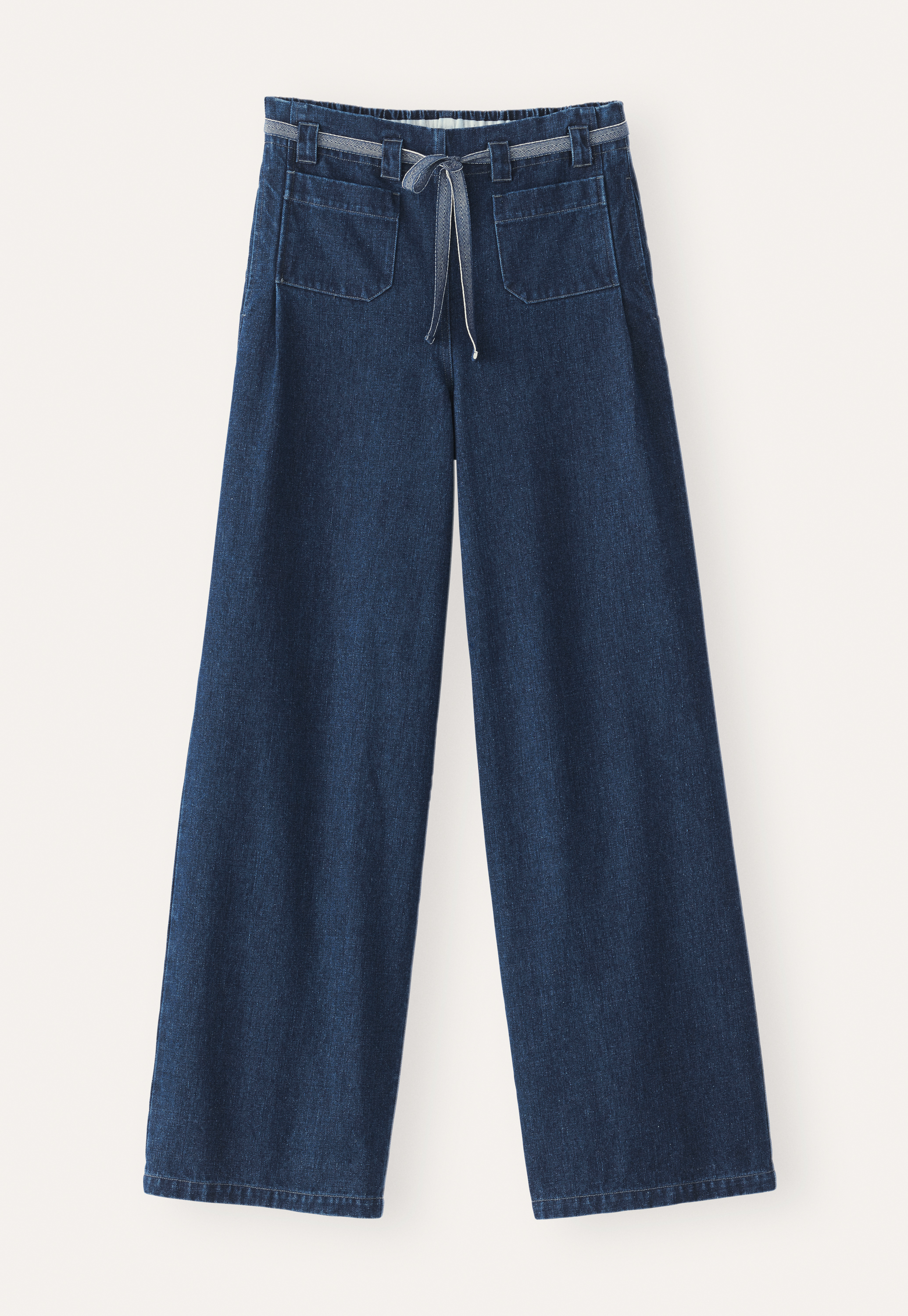 Three quarter length wide leg trousers cheap