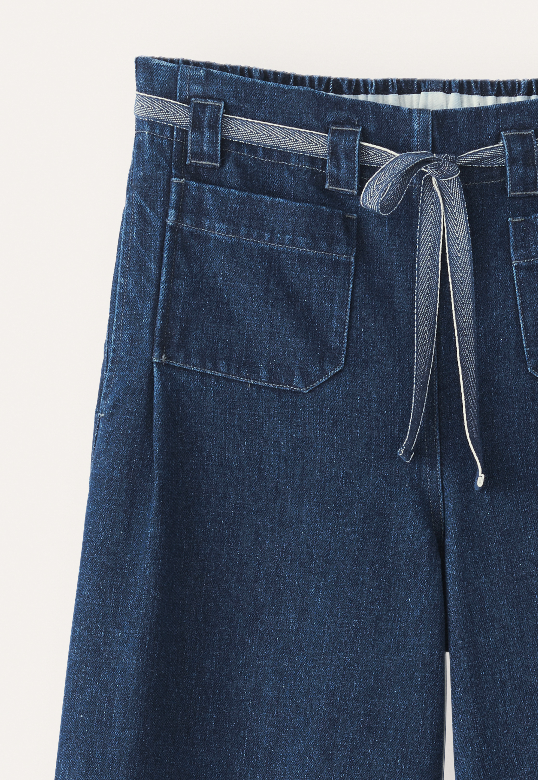 【MODERNIF】Royce semi-wide slacks ASOS EDITION premium textured jersey wide leg pants with