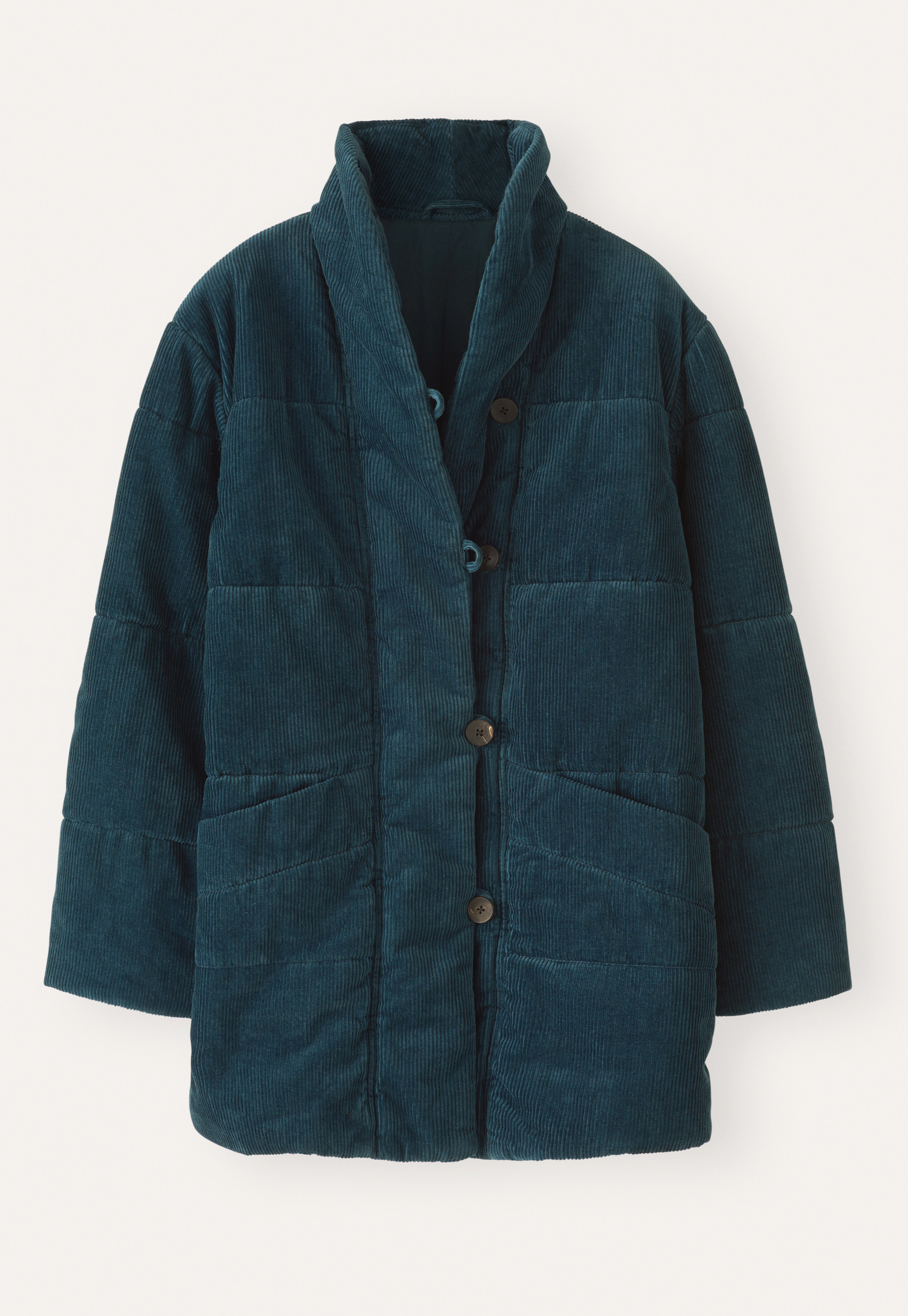 Poetry - Padded shawl-collar coat