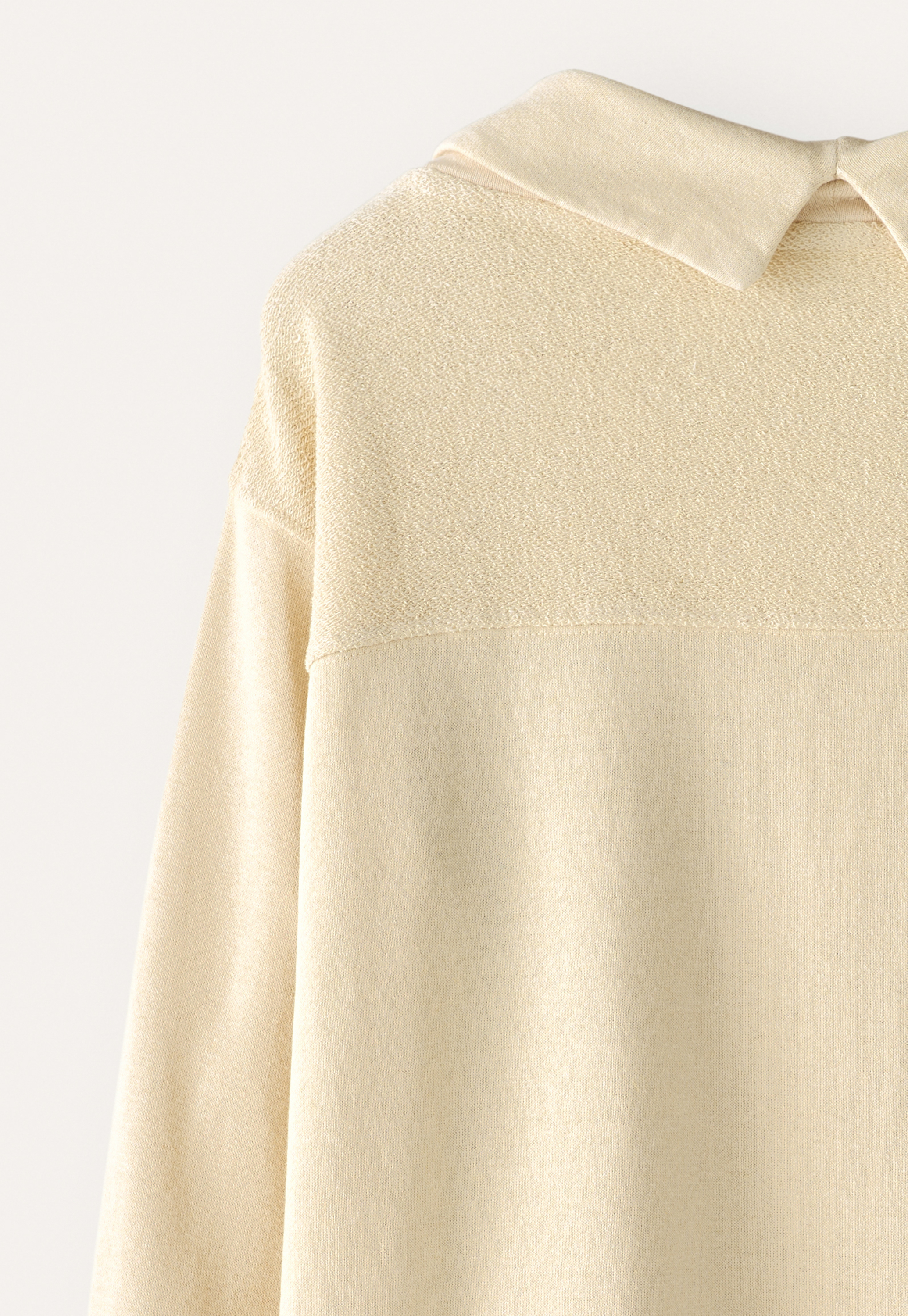 Poetry - Hemp & cotton rolled-neck jersey top