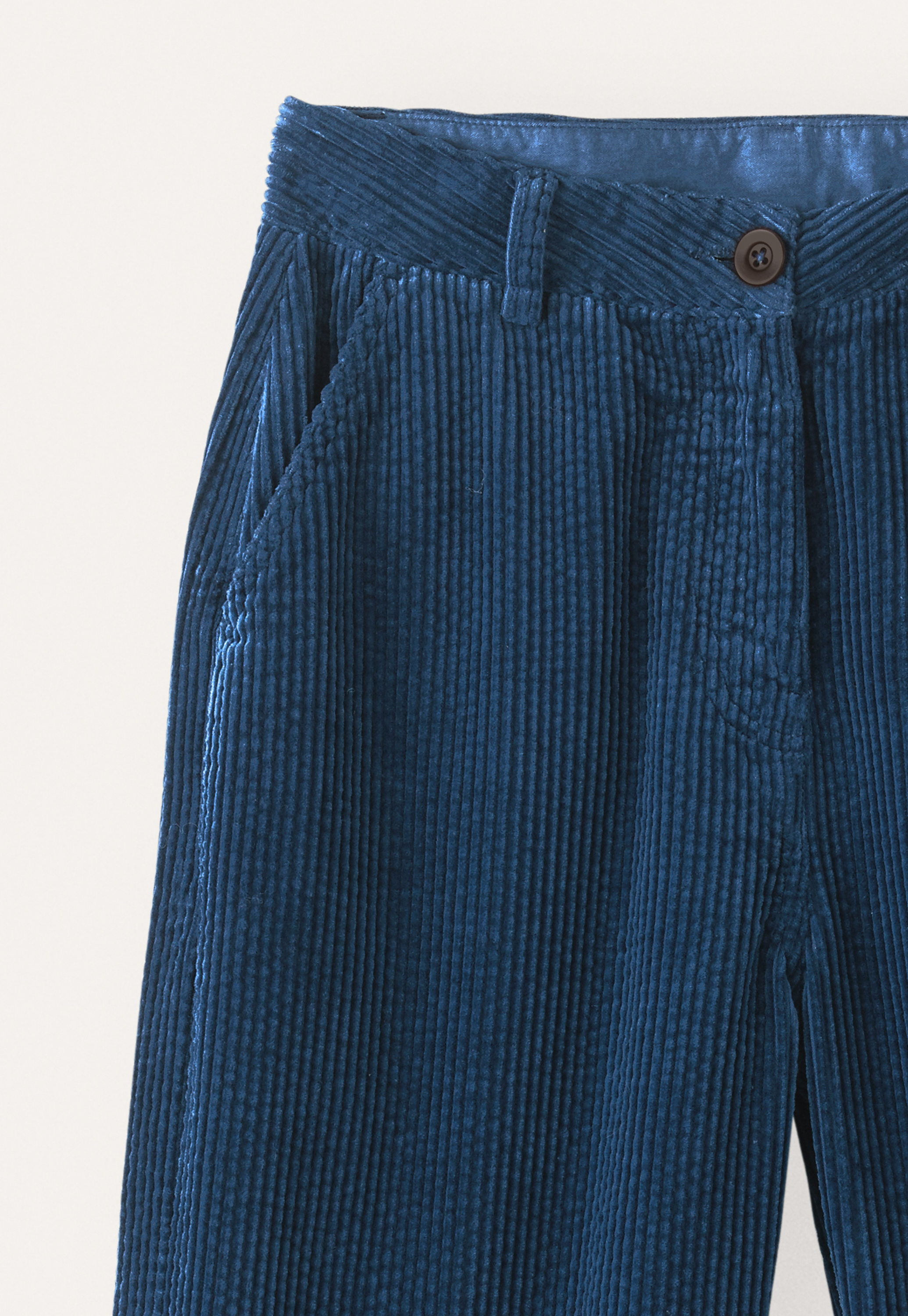 【BAON】[unisex] Lanlan banding string corduroy carpender PT Poetry - Cotton cord tapered trousers