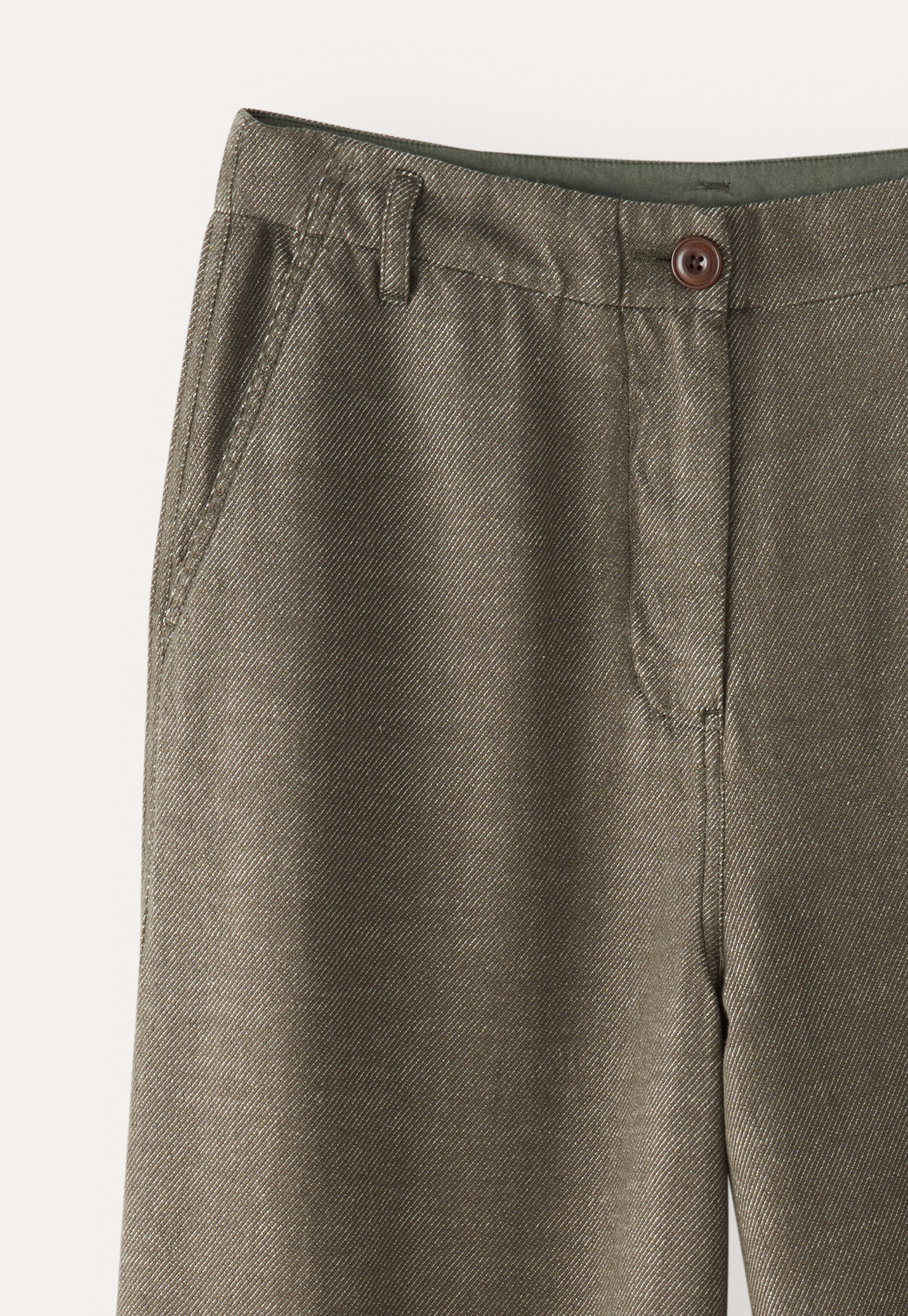 Poetry - Hemp cotton & yak straight-leg trousers