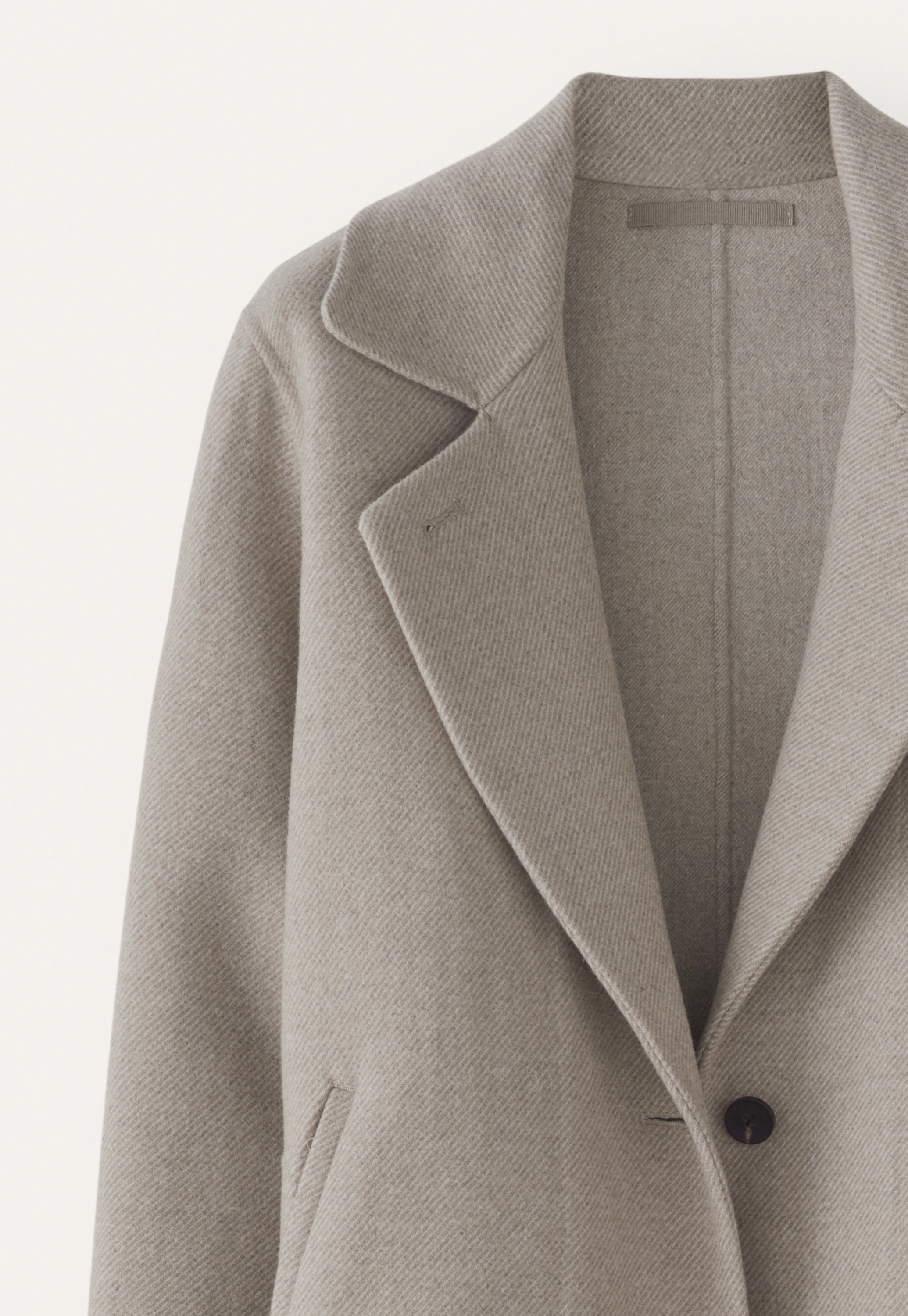Double Faced Wool Coat