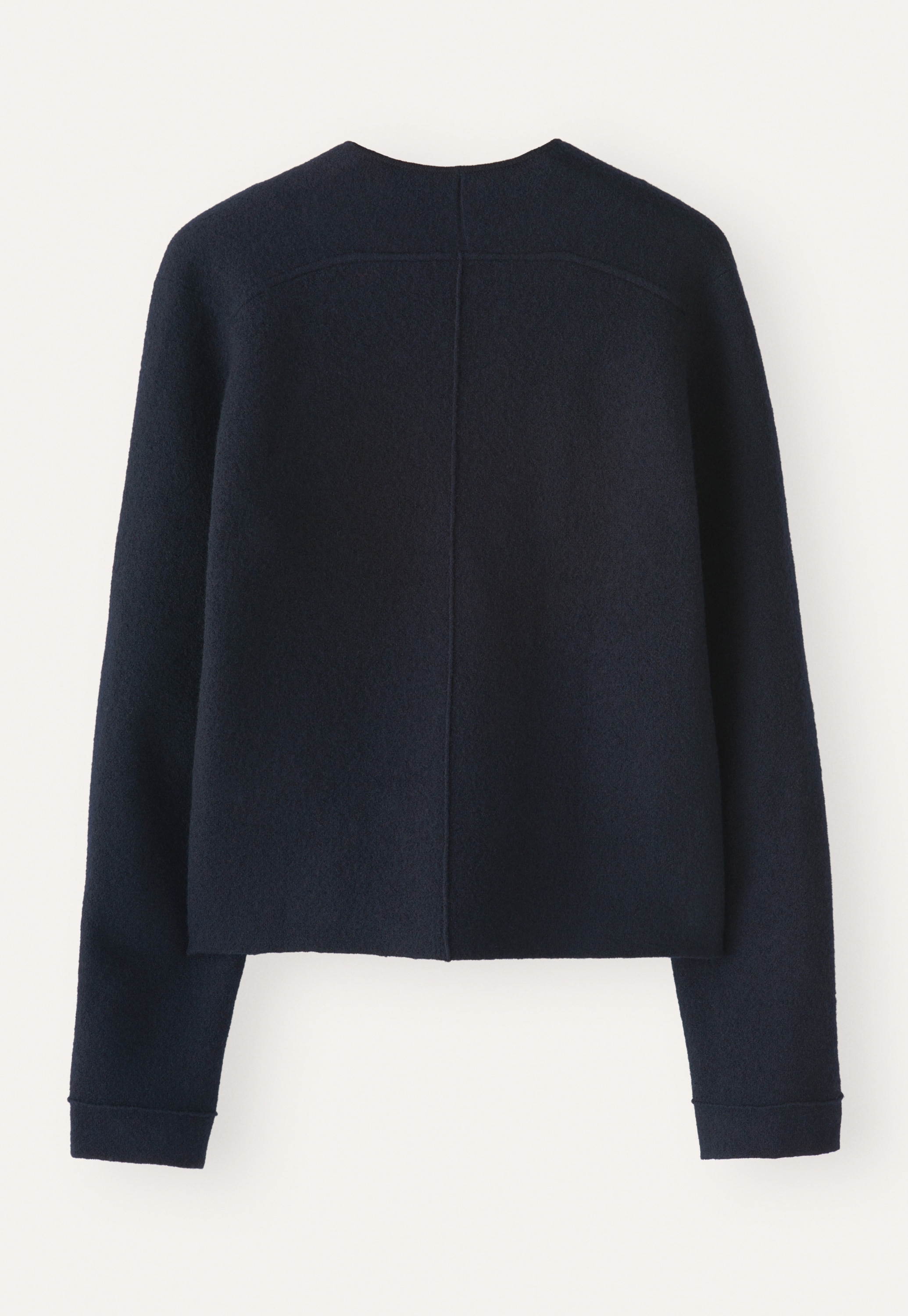 POETRY - Boiled wool short knitted jacket