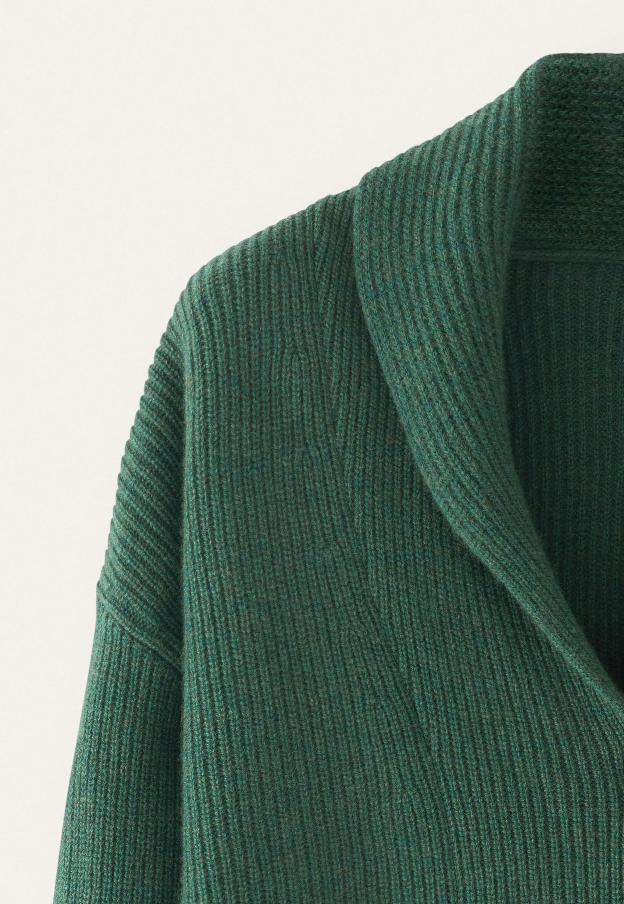 Poetry Merino shawl-collar cardigan