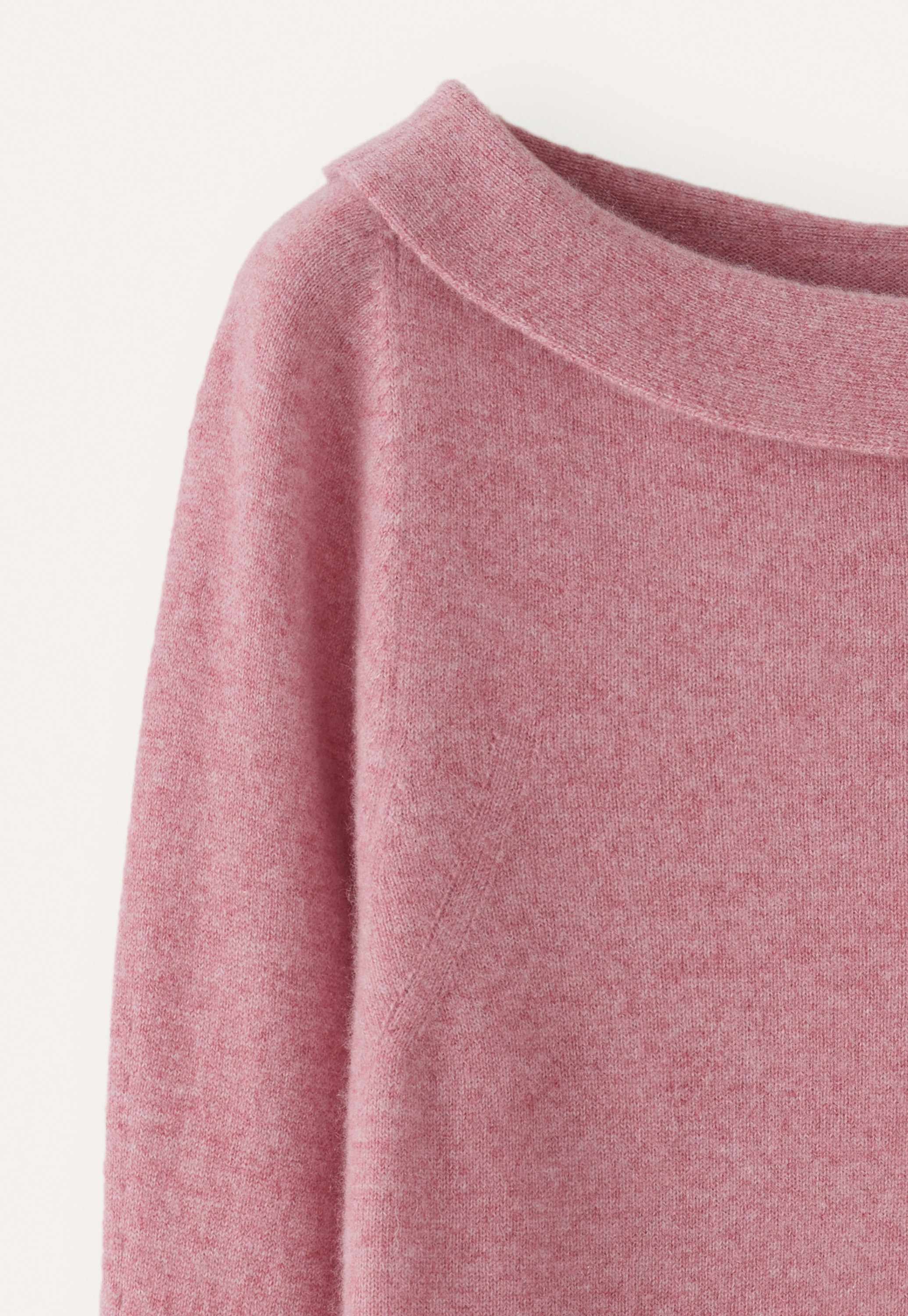 POETRY - Cashmere turn-over boat-neck sweater POETRY - Cashmere turn-over boat-neck sweater