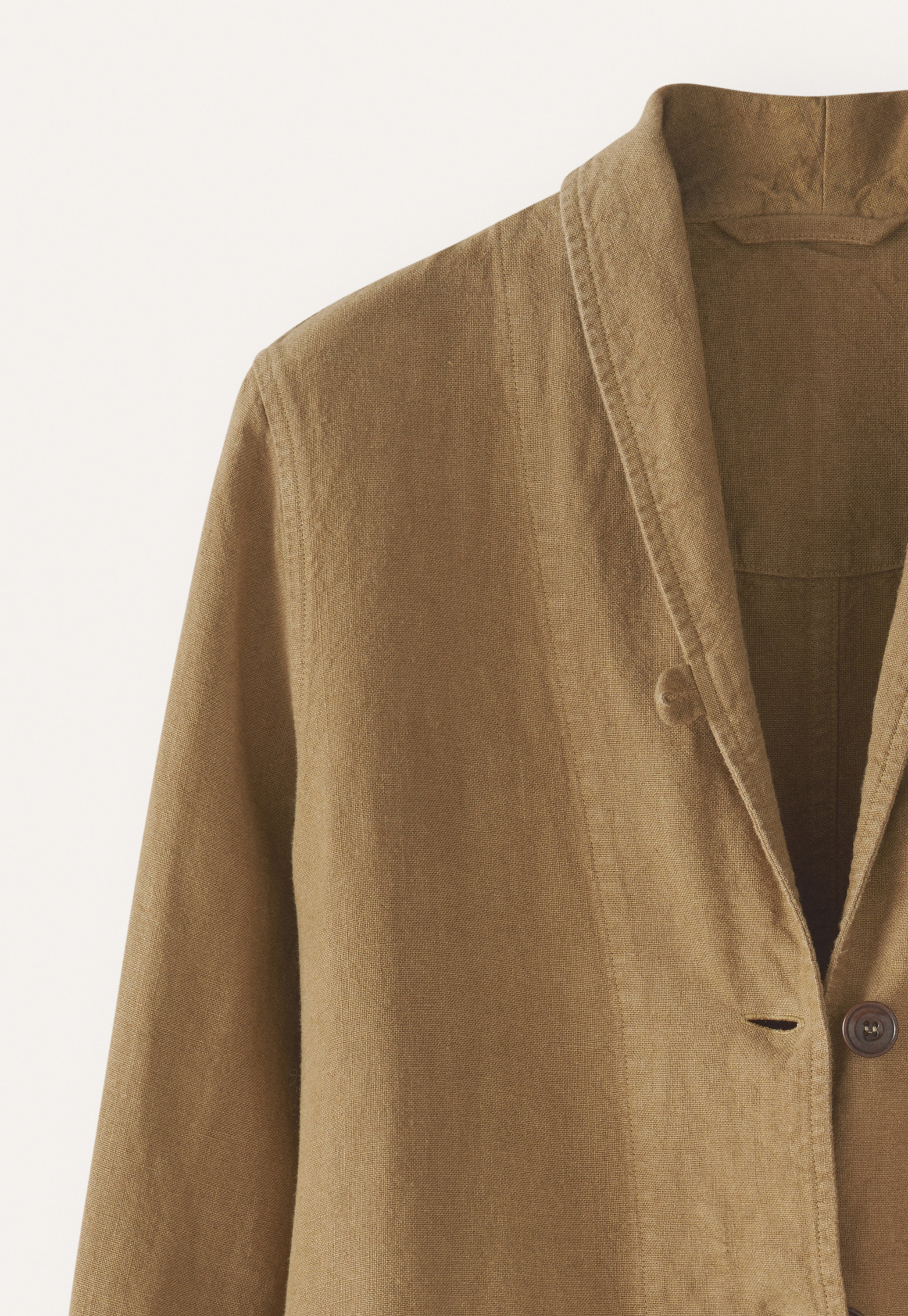 Poetry - Heavy linen long jacket