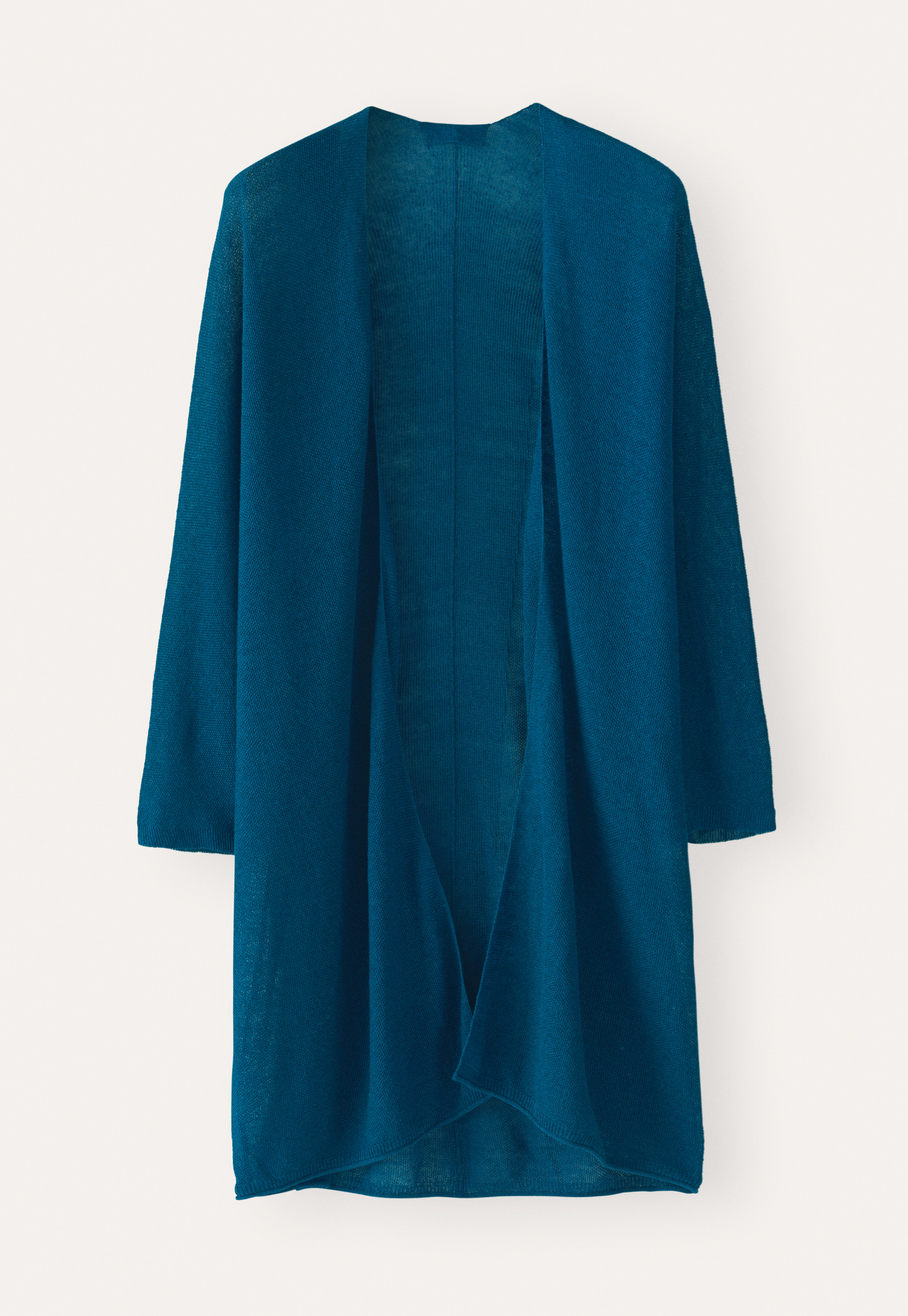 Linen Knitted Cardigan, Linen Cardigan Without Fastening