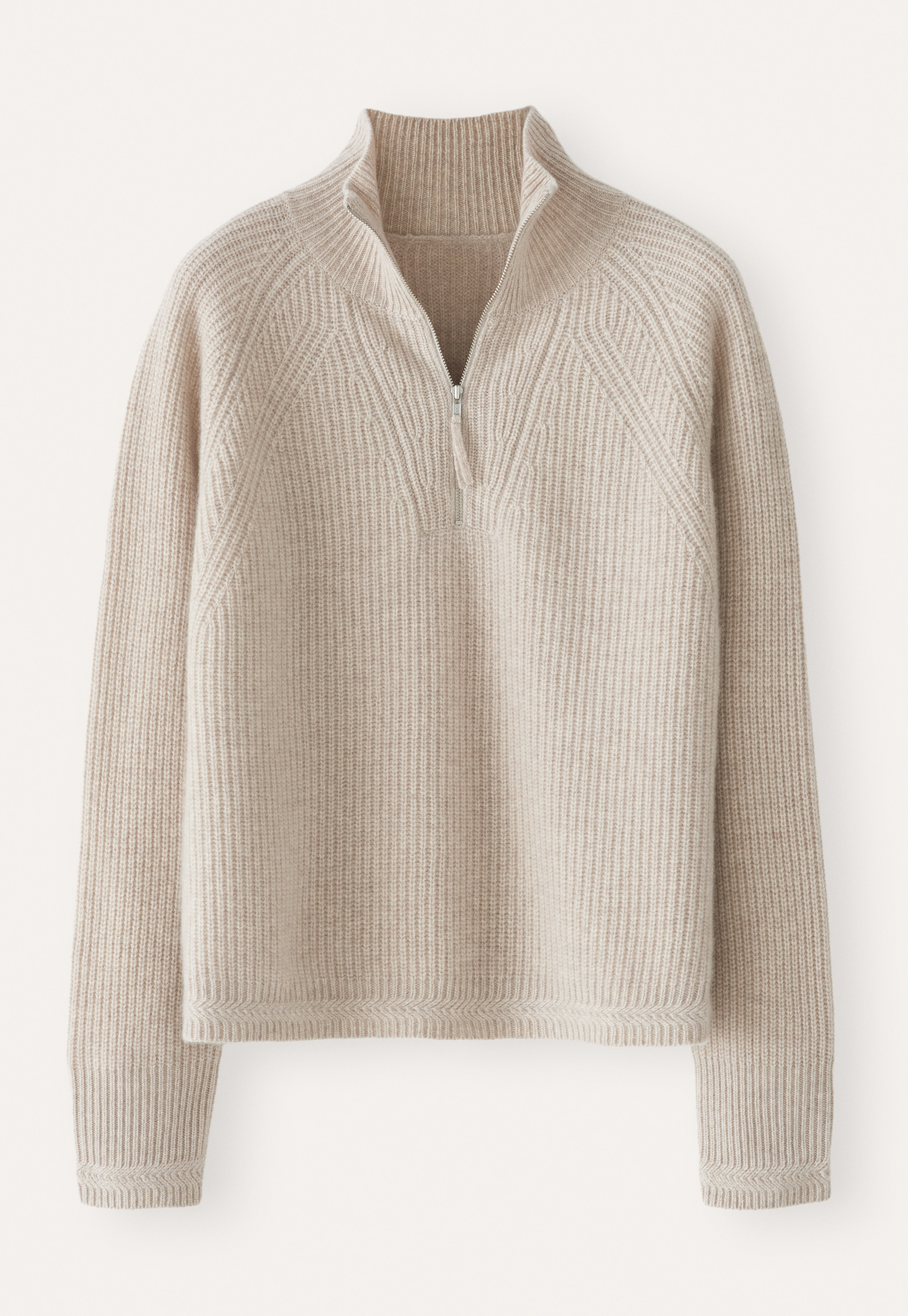 Poetry - Cashmere zip-front sweater