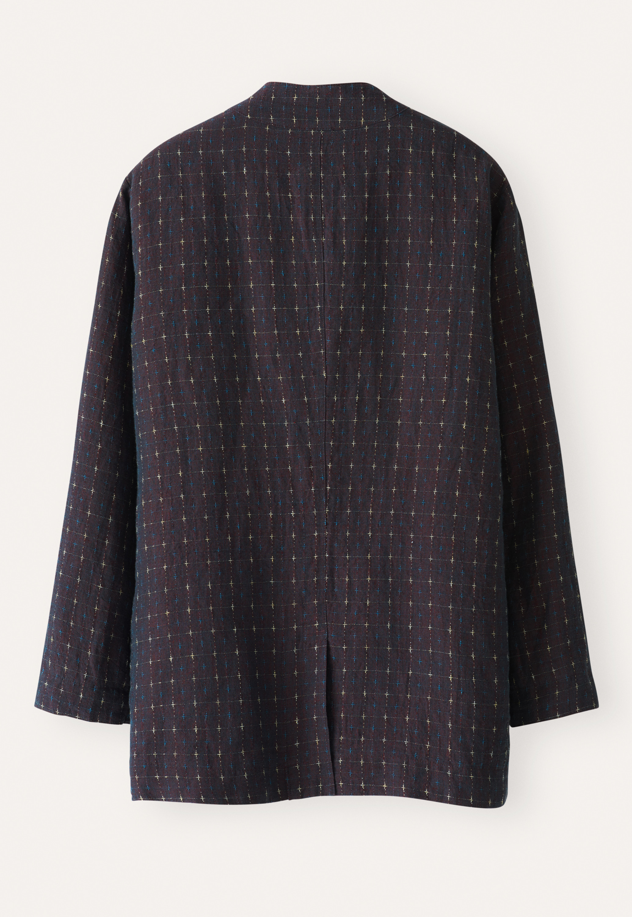 Poetry - High-twist linen cross-pattern jacket