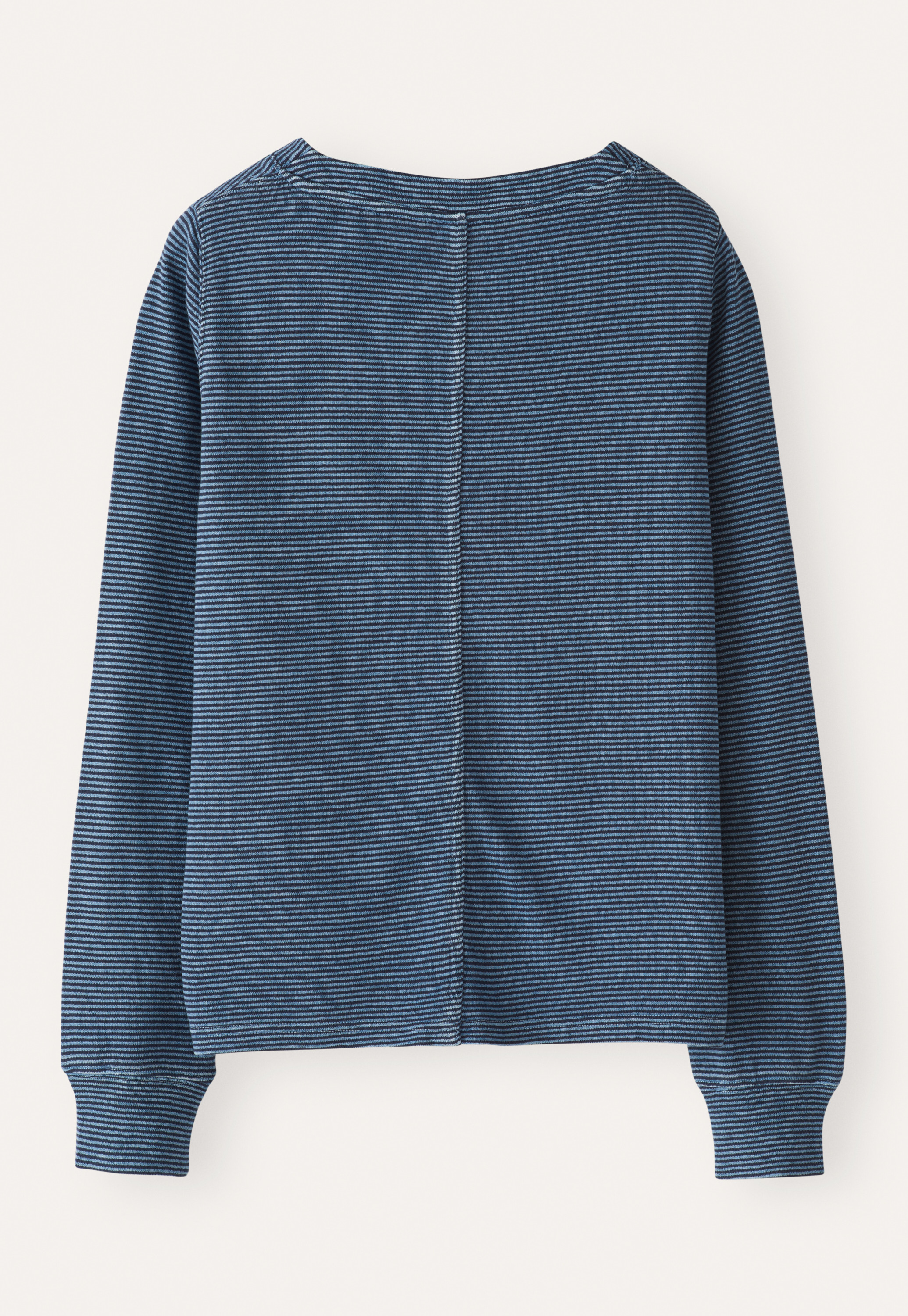 Poetry - Hemp & cotton striped Henley top