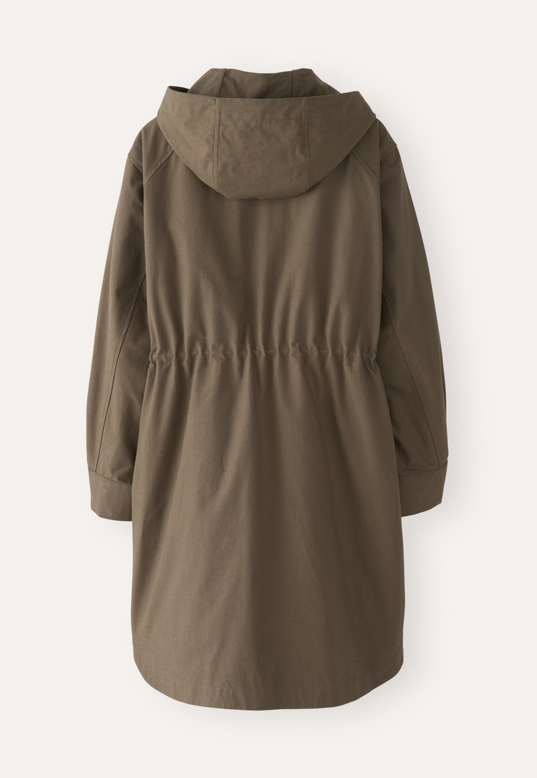 Poetry - Rip-stop cotton coated hooded parka